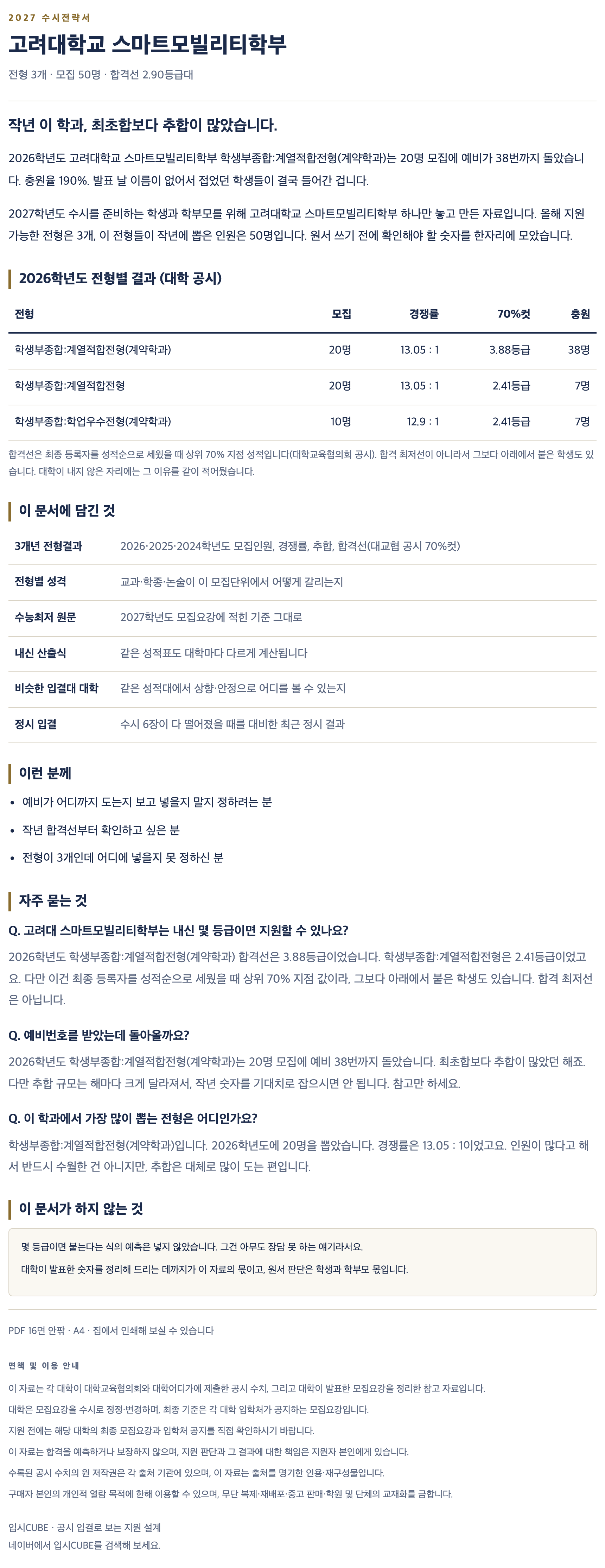 고려대_스마트모빌리티학부_상세 고려대_스마트모빌리티학부_상세