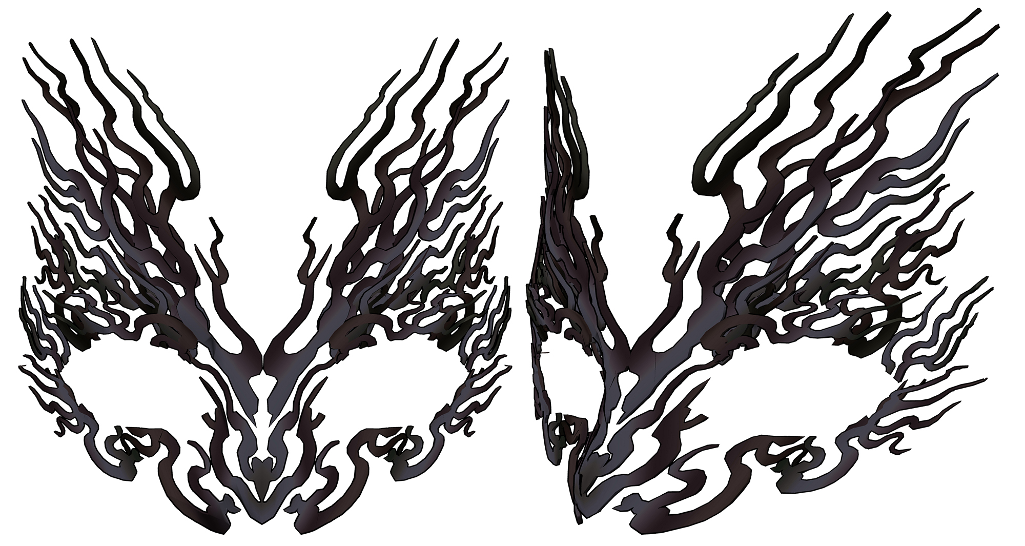 동양풍 가면 Oriental style mask B-3-3 동양풍 가면 Oriental style mask B-3-3