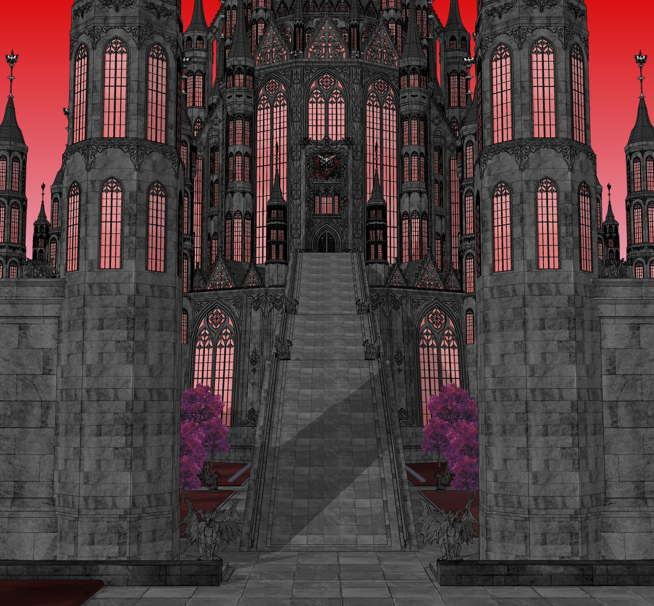 판타지 검은 성fantasy dark castle-4