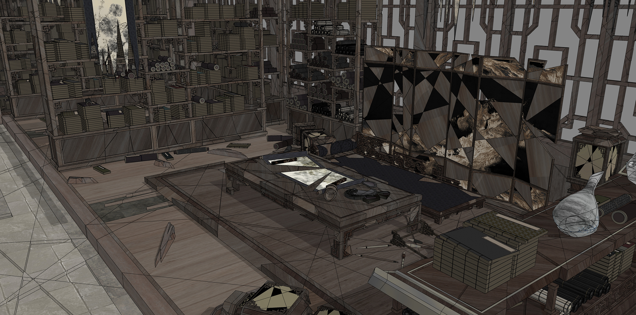 비급서고 폐허 Secret library ruin ver6-3