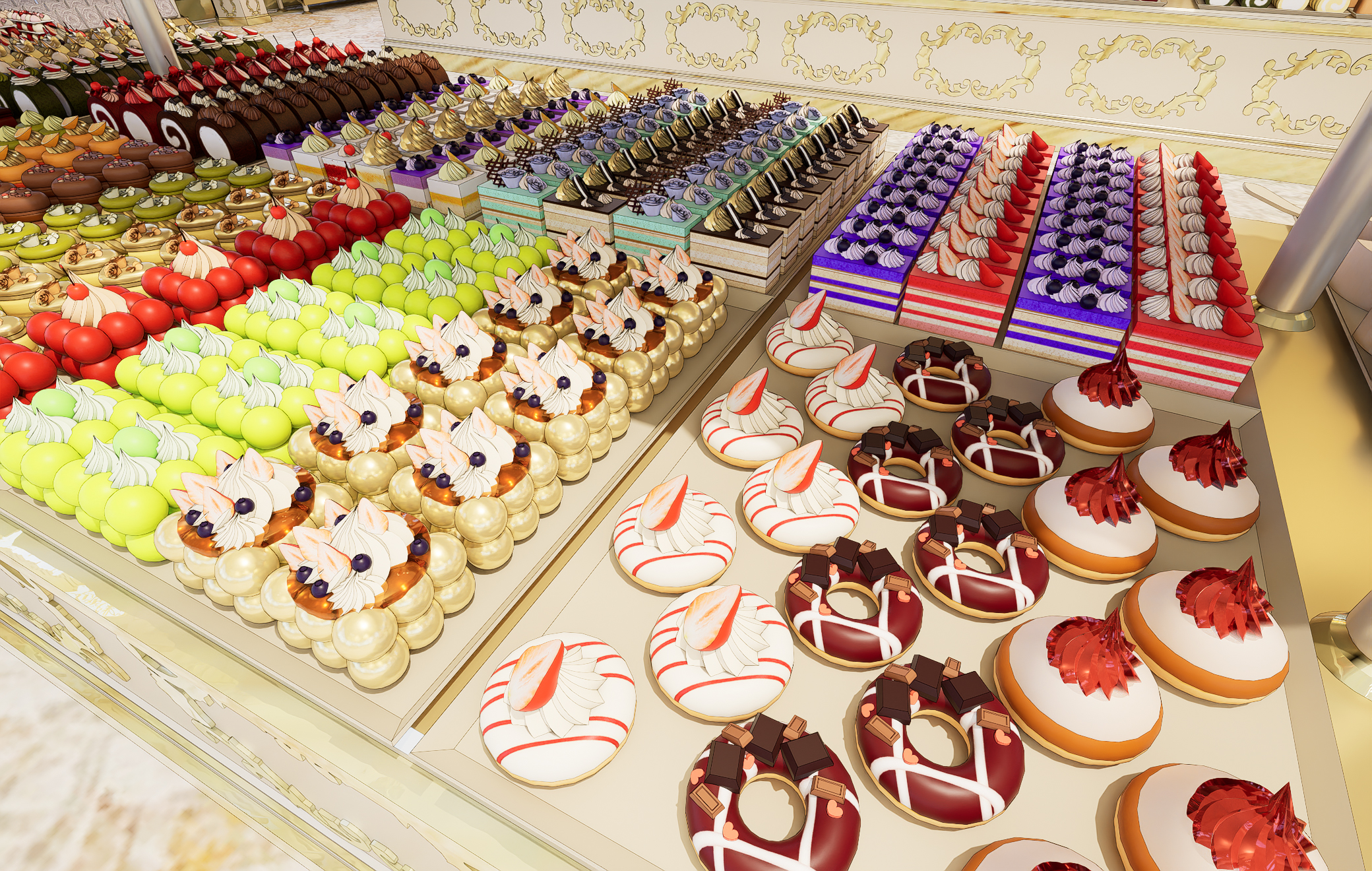 디저트 카게 렌더 디저트 카게 렌더