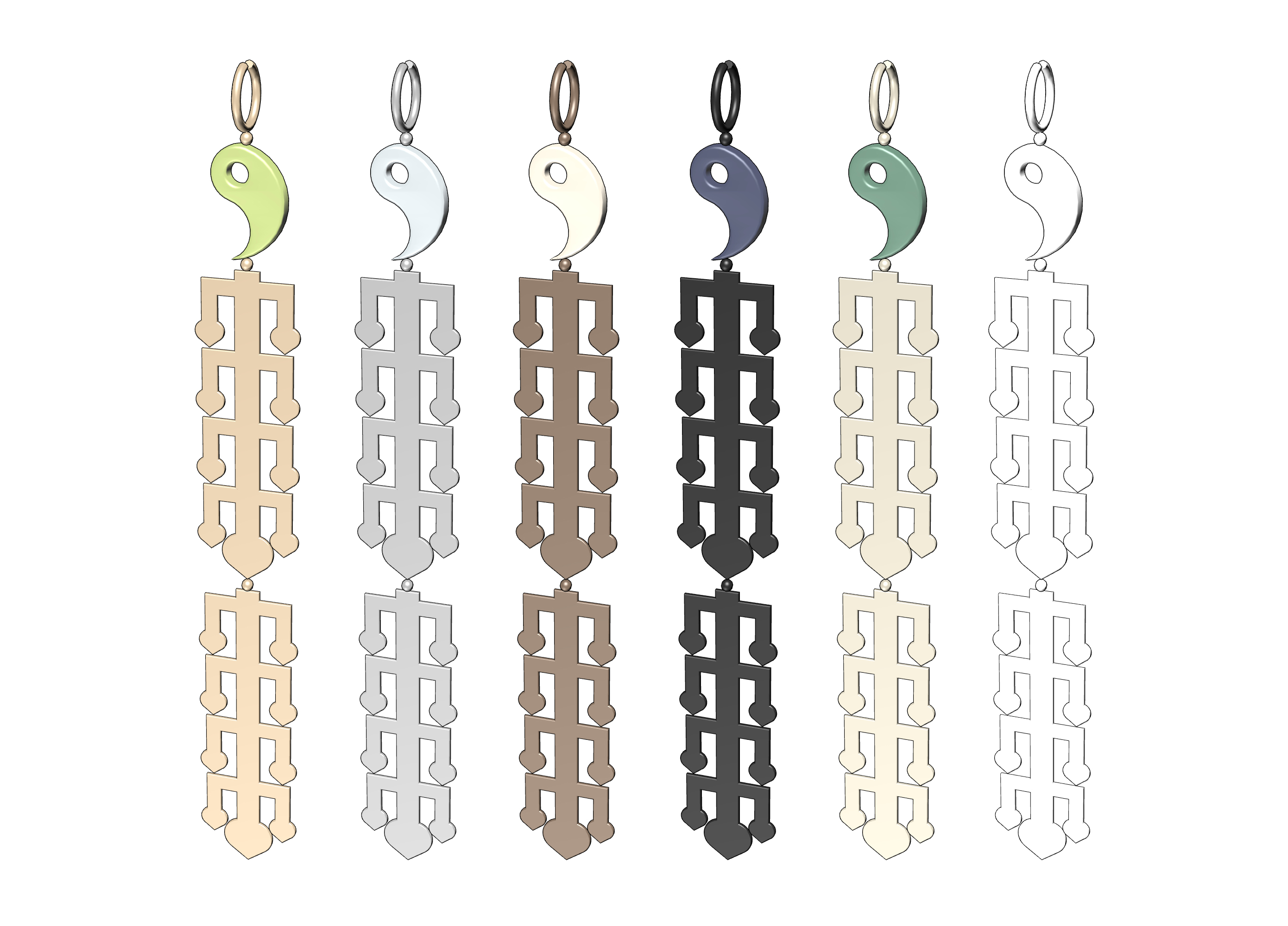 동양풍 귀걸이3