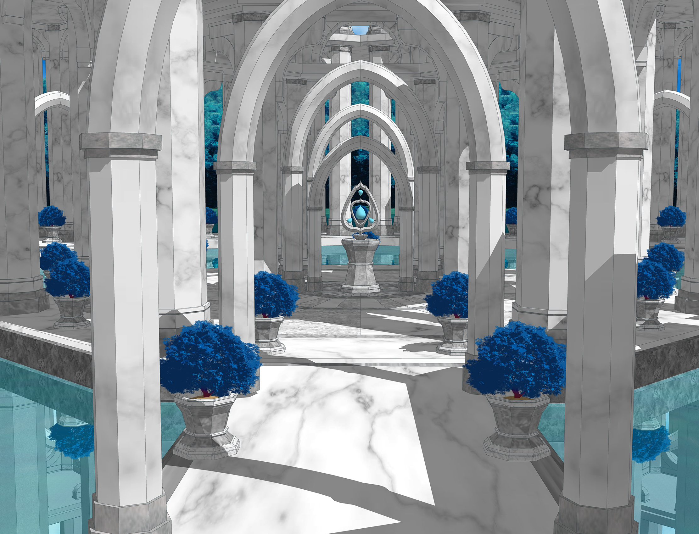 물가 유적 수정3