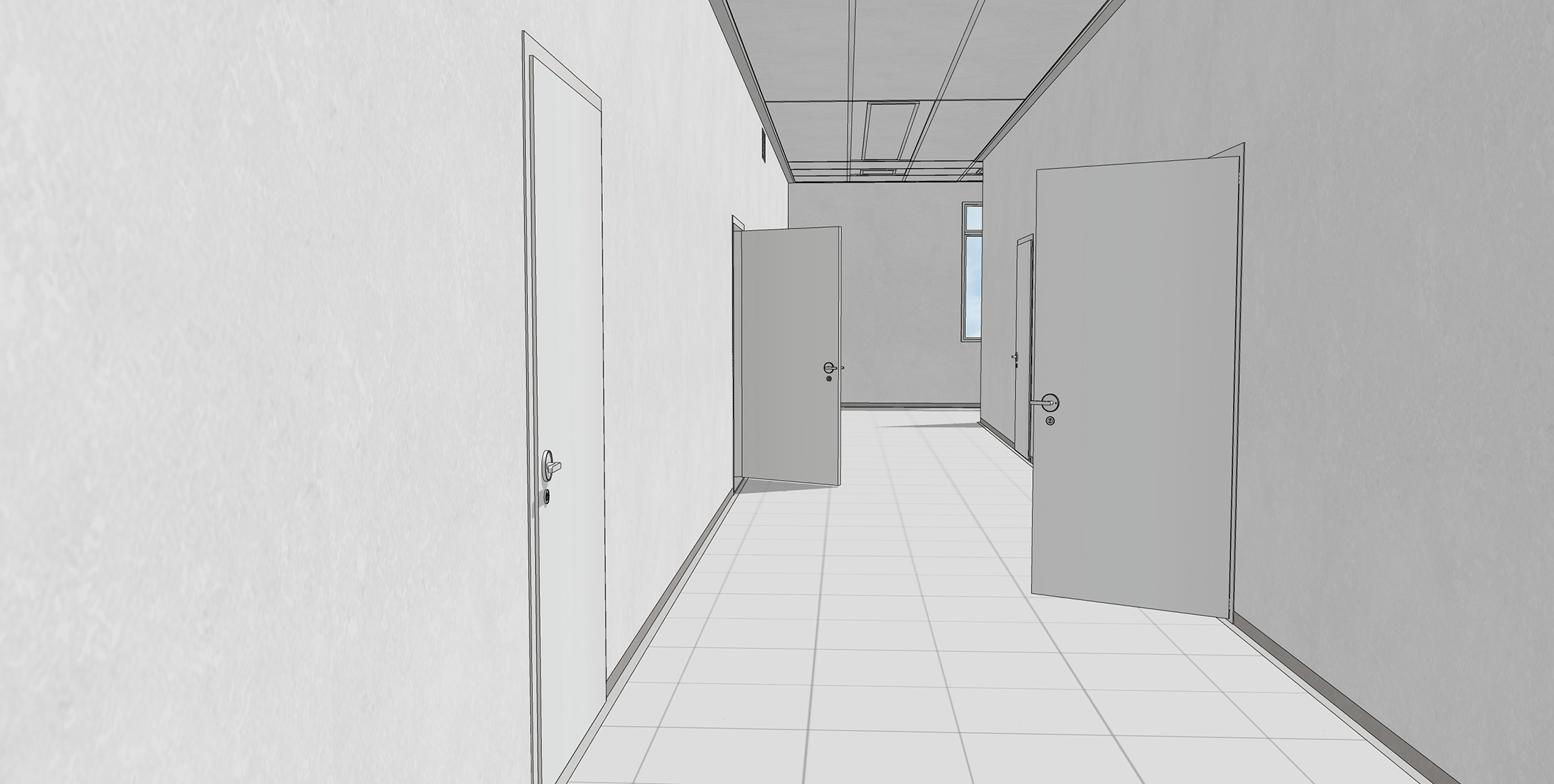 사무실 복도 Office hallway2-5 사무실 복도 Office hallway2-5