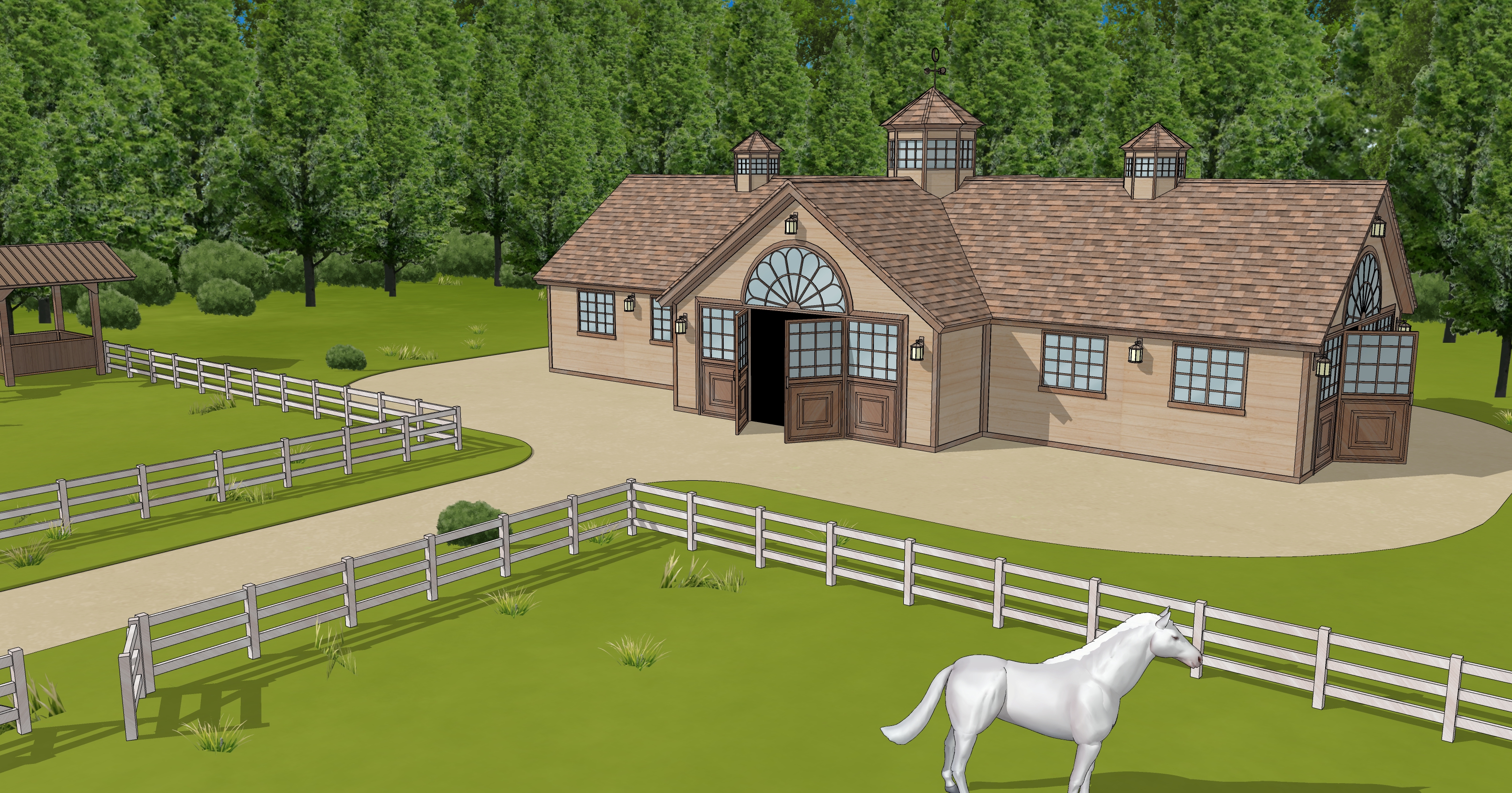 마구간 외부 Outside the stable ver3-5 마구간 외부 Outside the stable ver3-5