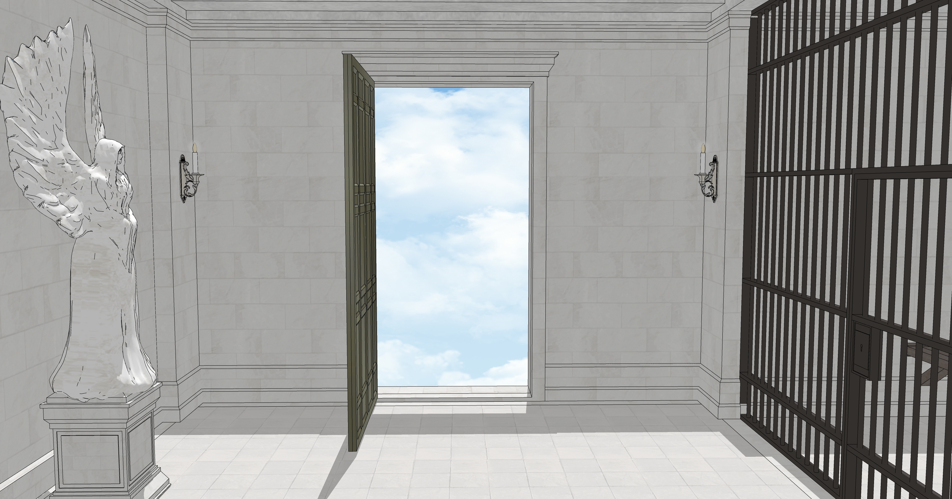 신전 감옥 Temple Prison-18