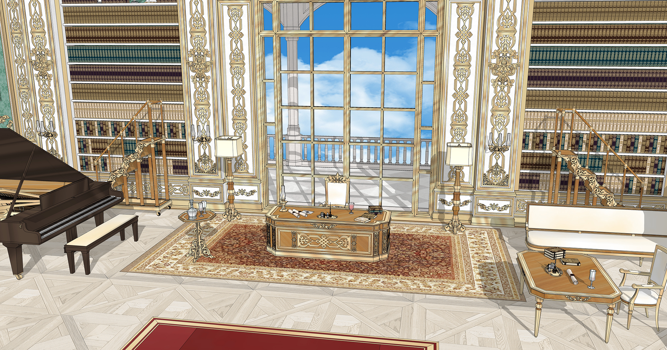 자작의 집무실The Viscount's Office-2 자작의 집무실The Viscount's Office-2