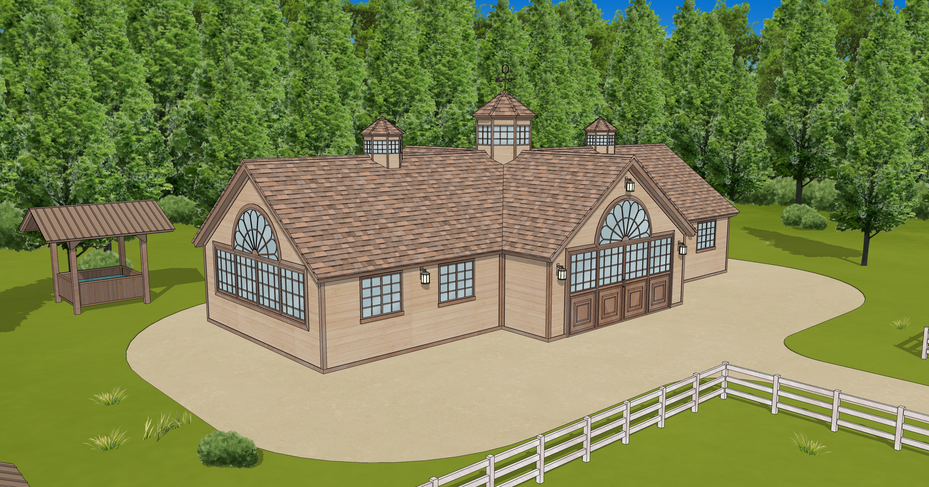 마구간 외부 Outside the stable ver3-3 마구간 외부 Outside the stable ver3-3