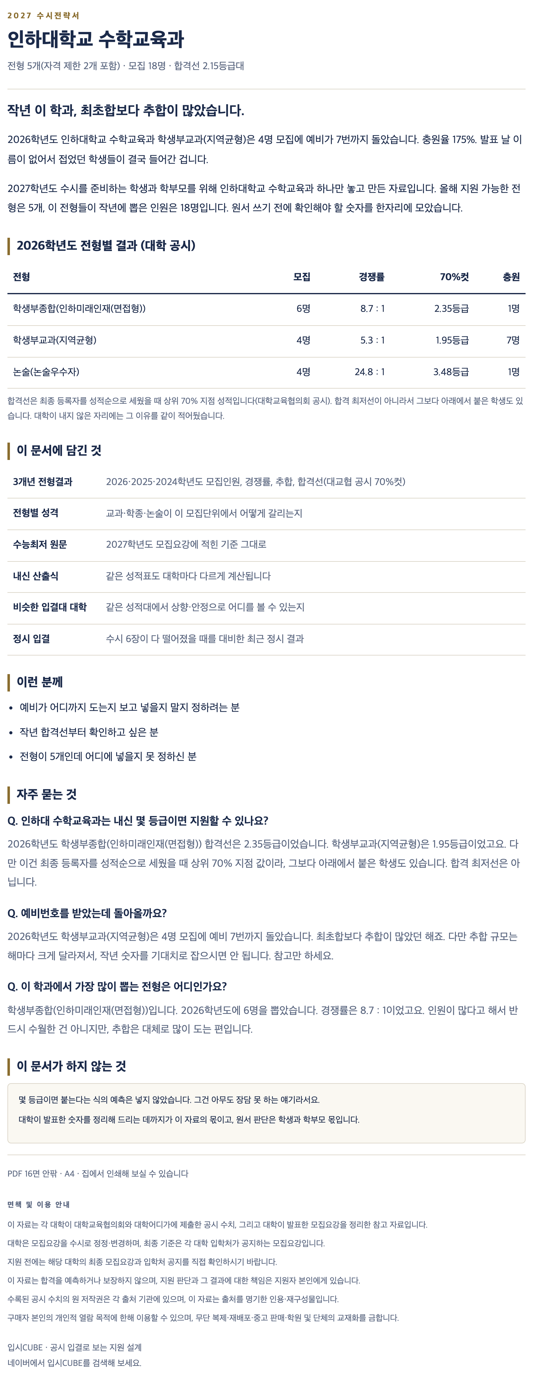 인하대_수학교육과_상세 인하대_수학교육과_상세