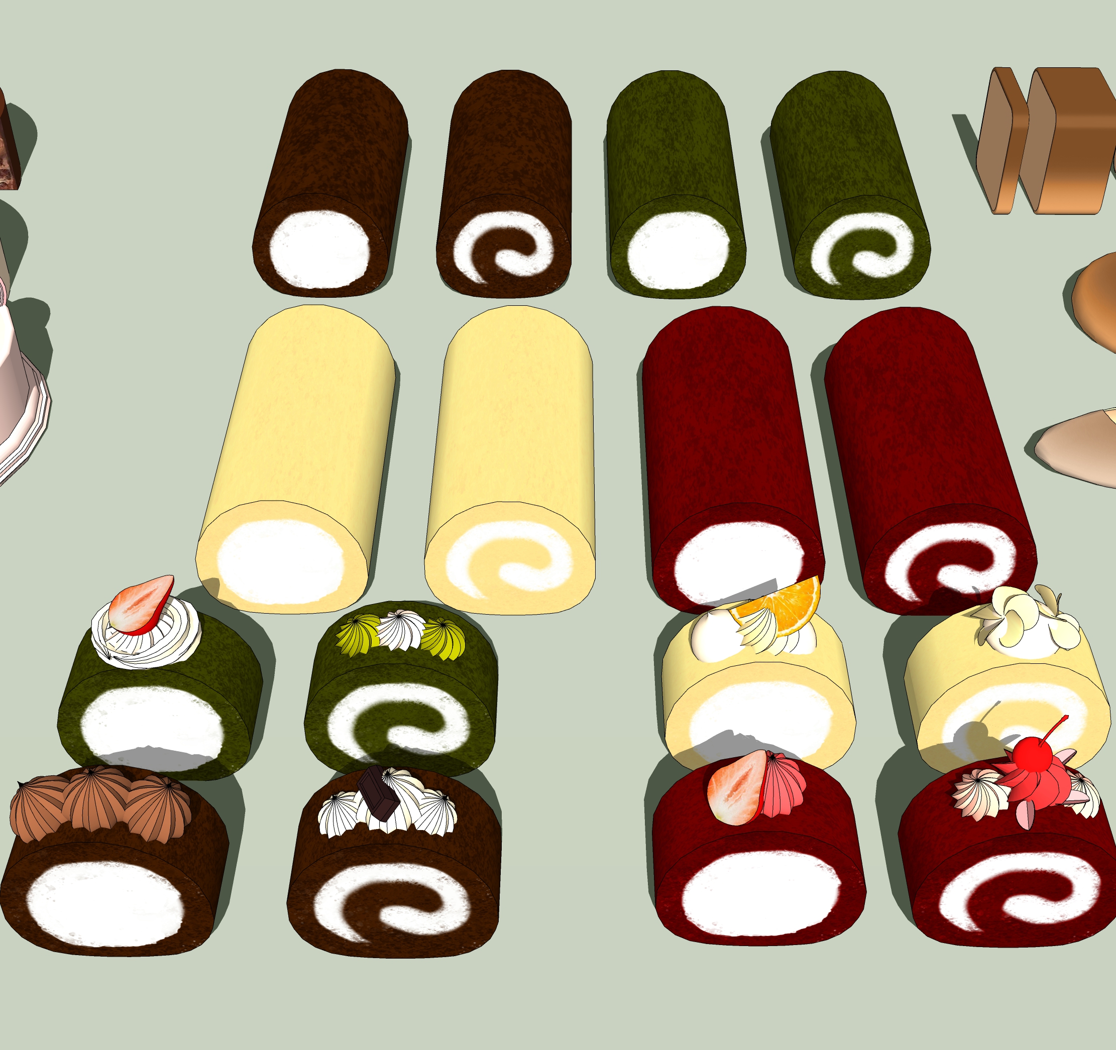 Dessert Shop Set - Dessert Asset-6 Dessert Shop Set - Dessert Asset-6