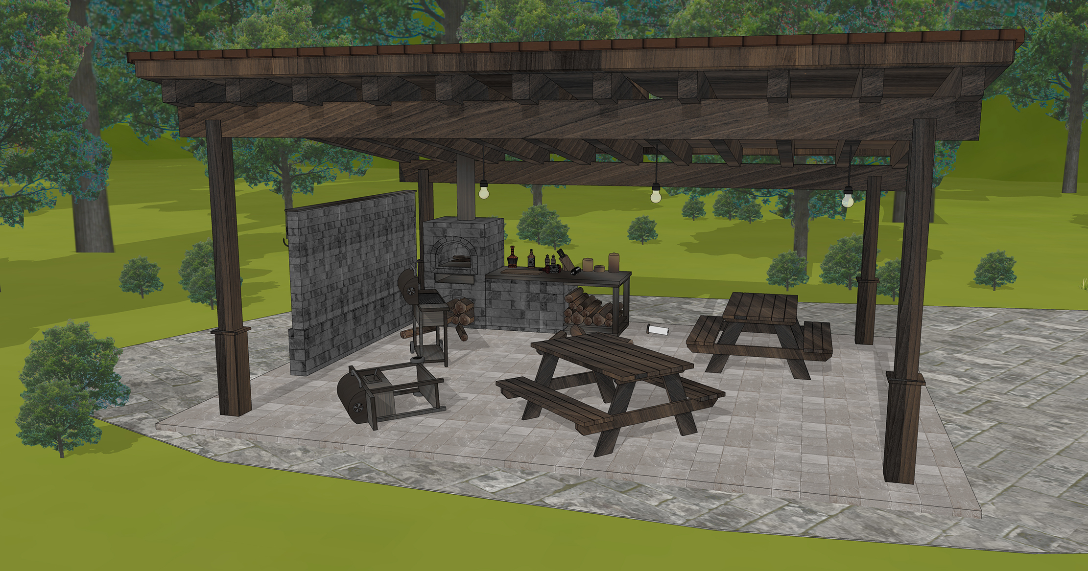 호수 별장 폐허 버젼 Lake Cottage Ruins Version-3 호수 별장 폐허 버젼 Lake Cottage Ruins Version-3