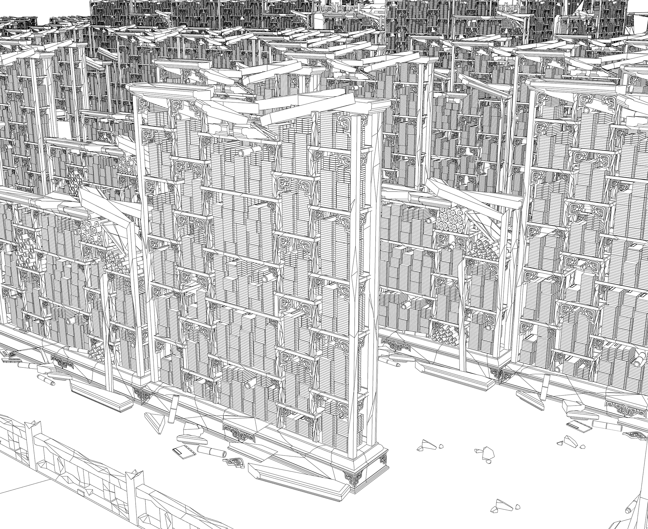 비급서고 폐허 Secret library ruin ver2-라인-2