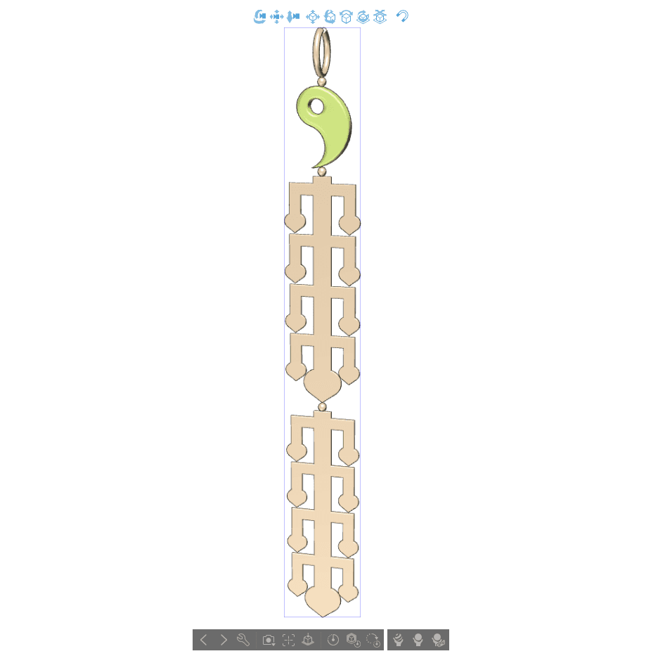 동양풍 귀걸이3