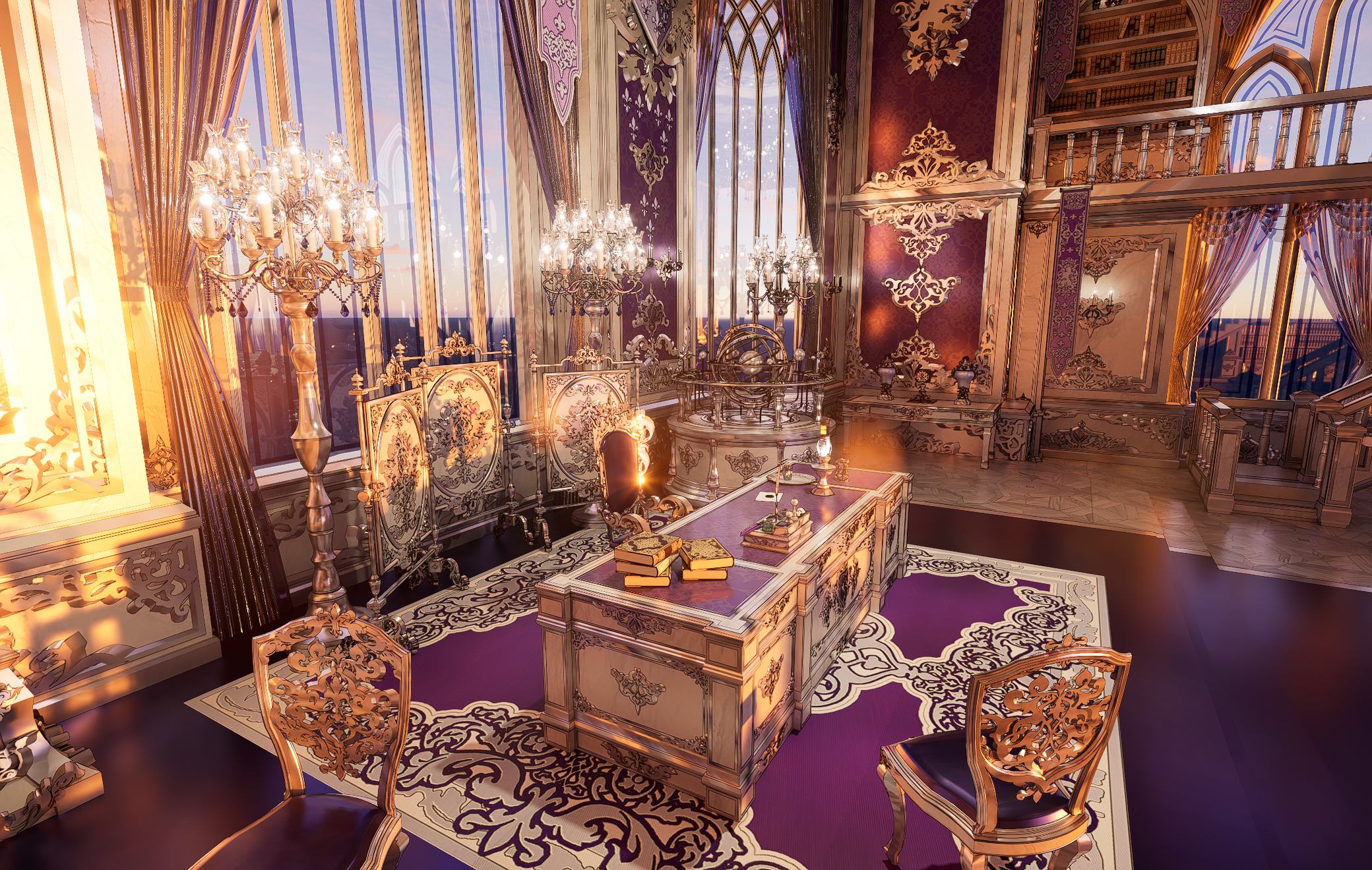 왕녀의 집무실-4 왕녀의 집무실-4