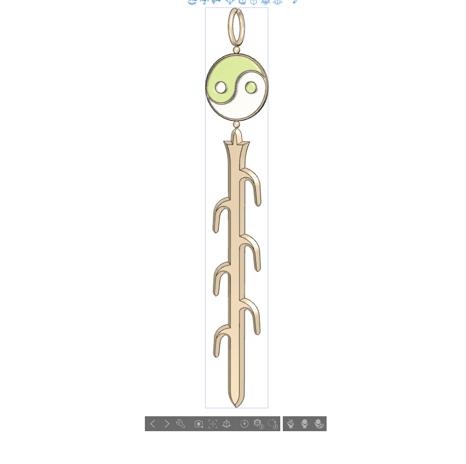 동양풍 귀걸이2