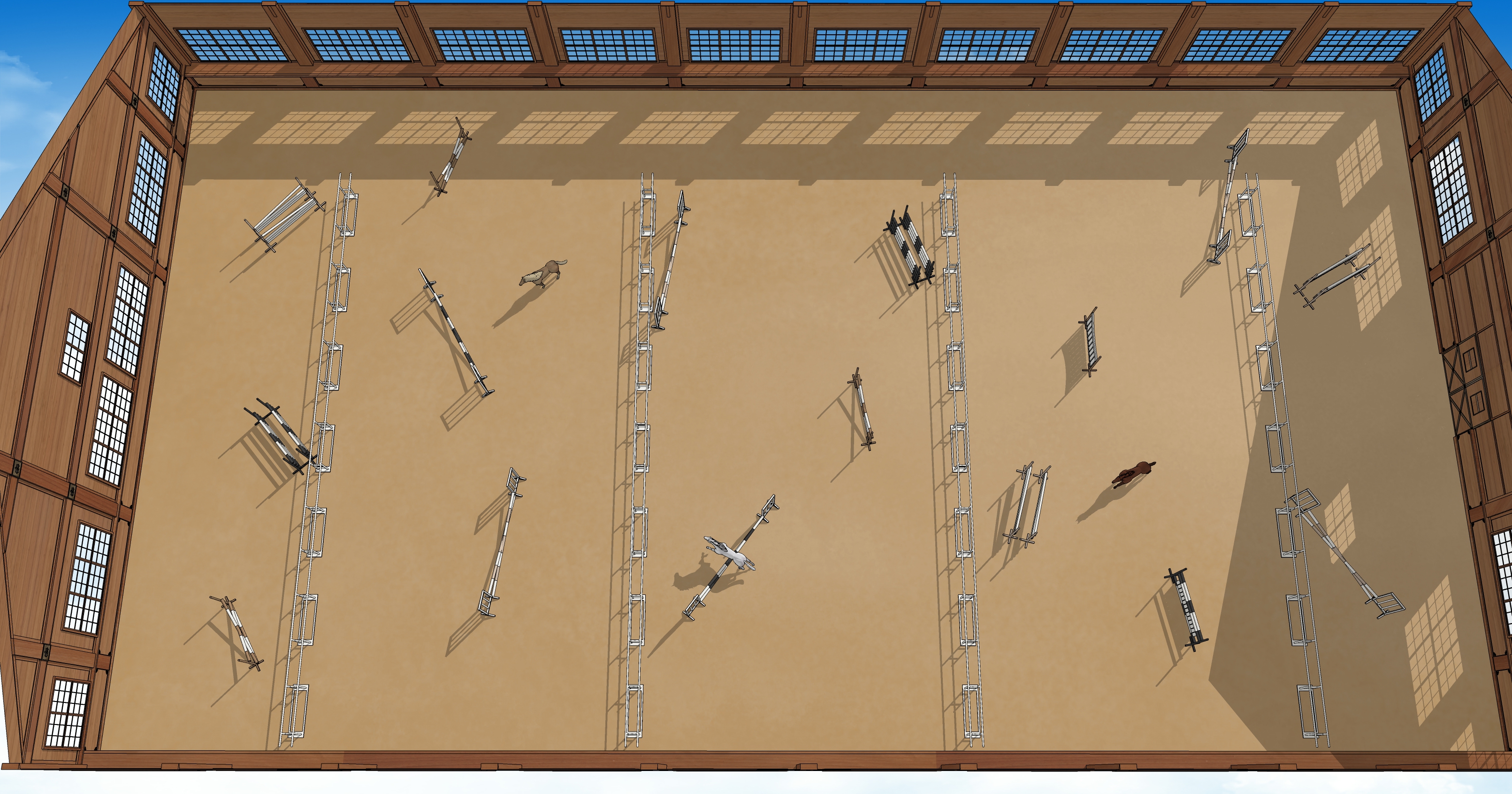 실내 마장 Indoor riding arena-5 실내 마장 Indoor riding arena-5