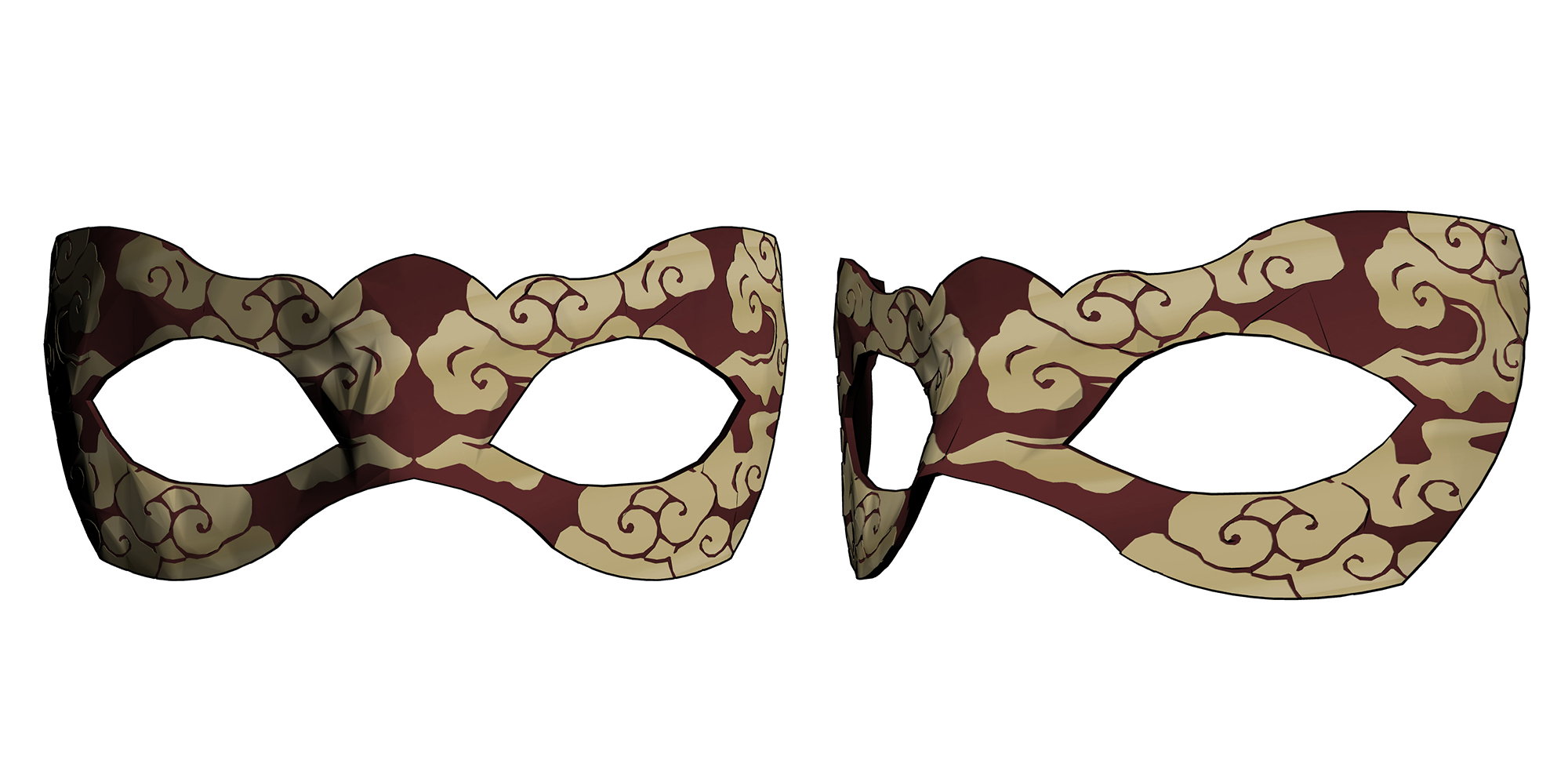 동양풍 가면 Oriental style mask B-4-3 동양풍 가면 Oriental style mask B-4-3