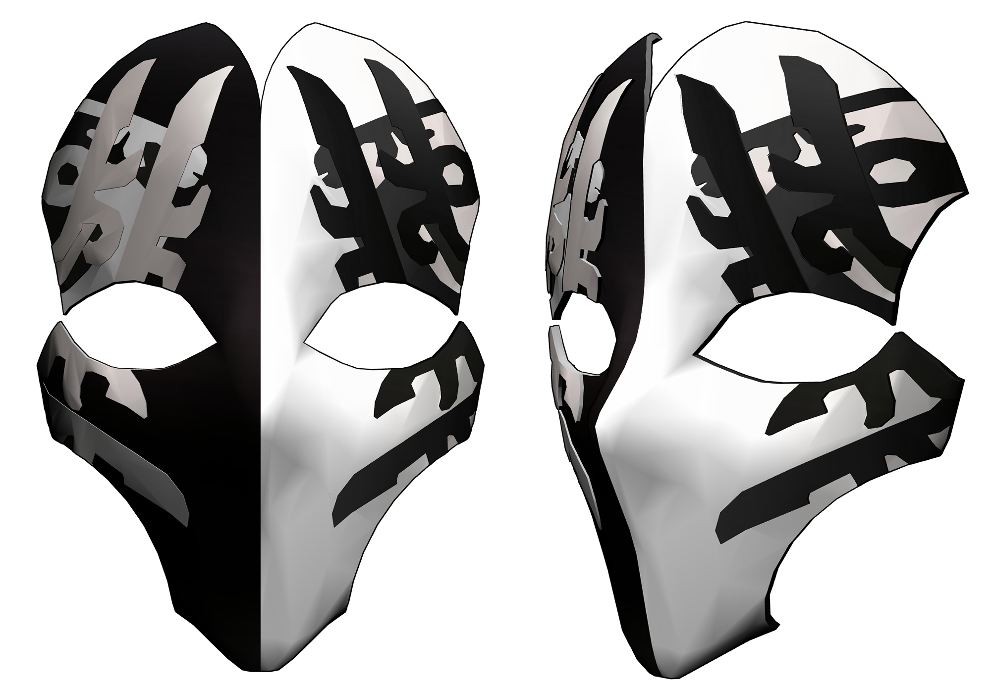 동양풍 가면 Oriental style mask B-33-3 동양풍 가면 Oriental style mask B-33-3