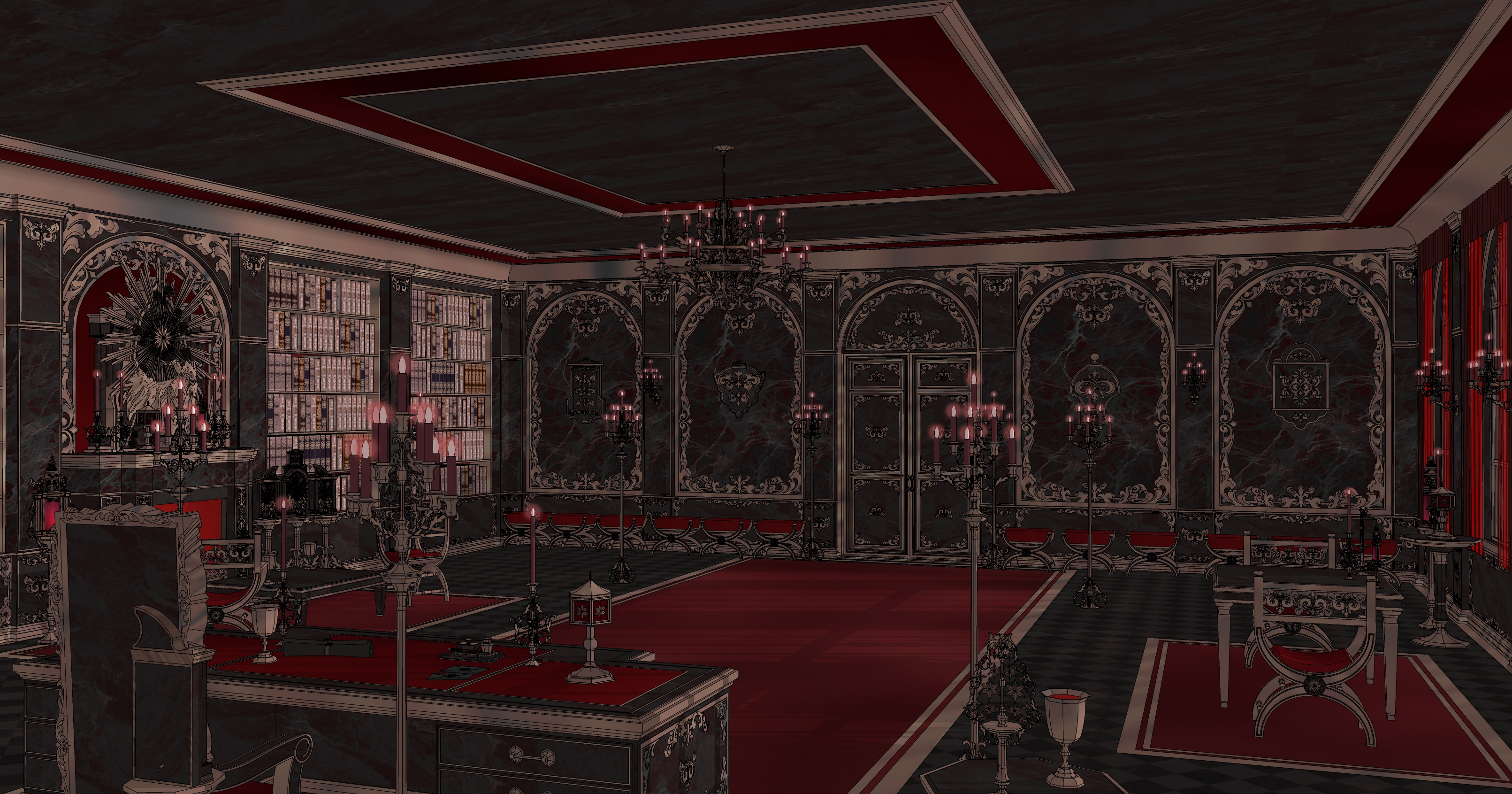 악마 대사제의 집무실 The Demon High Priest's Office-8