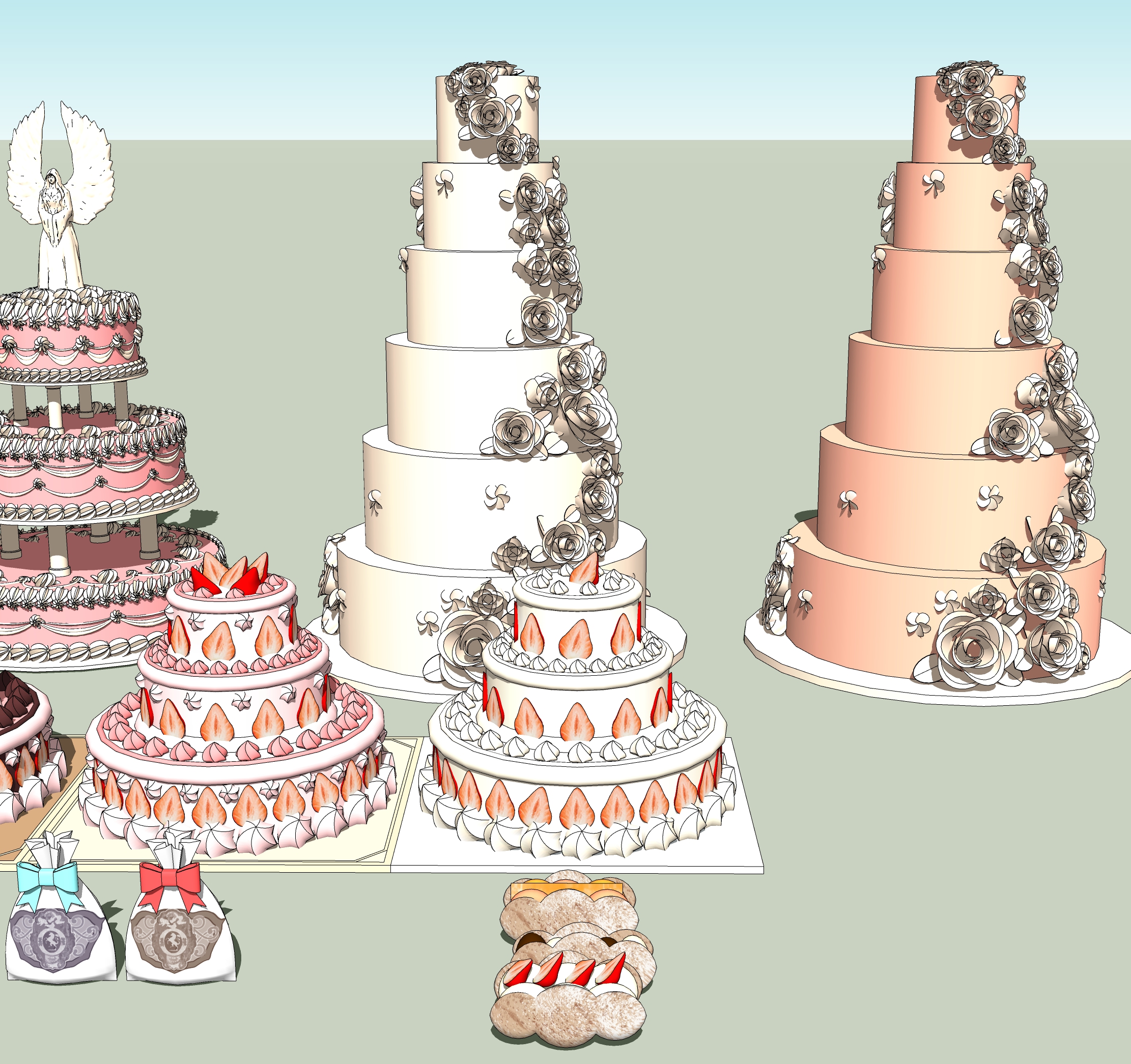 Dessert Shop Set - Dessert Asset-9 Dessert Shop Set - Dessert Asset-9