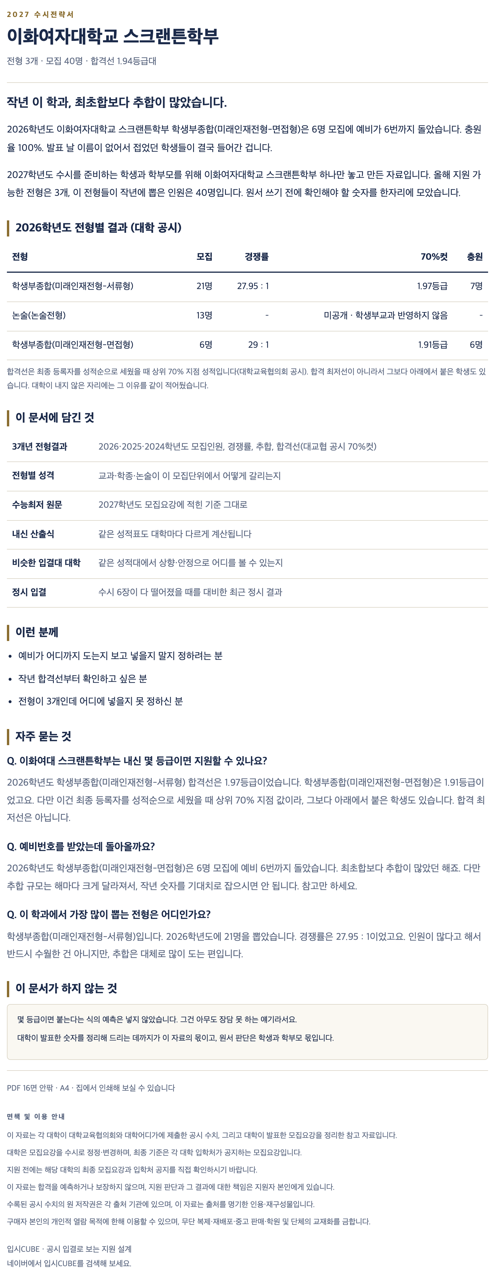 이화여대_스크랜튼학부_상세 이화여대_스크랜튼학부_상세