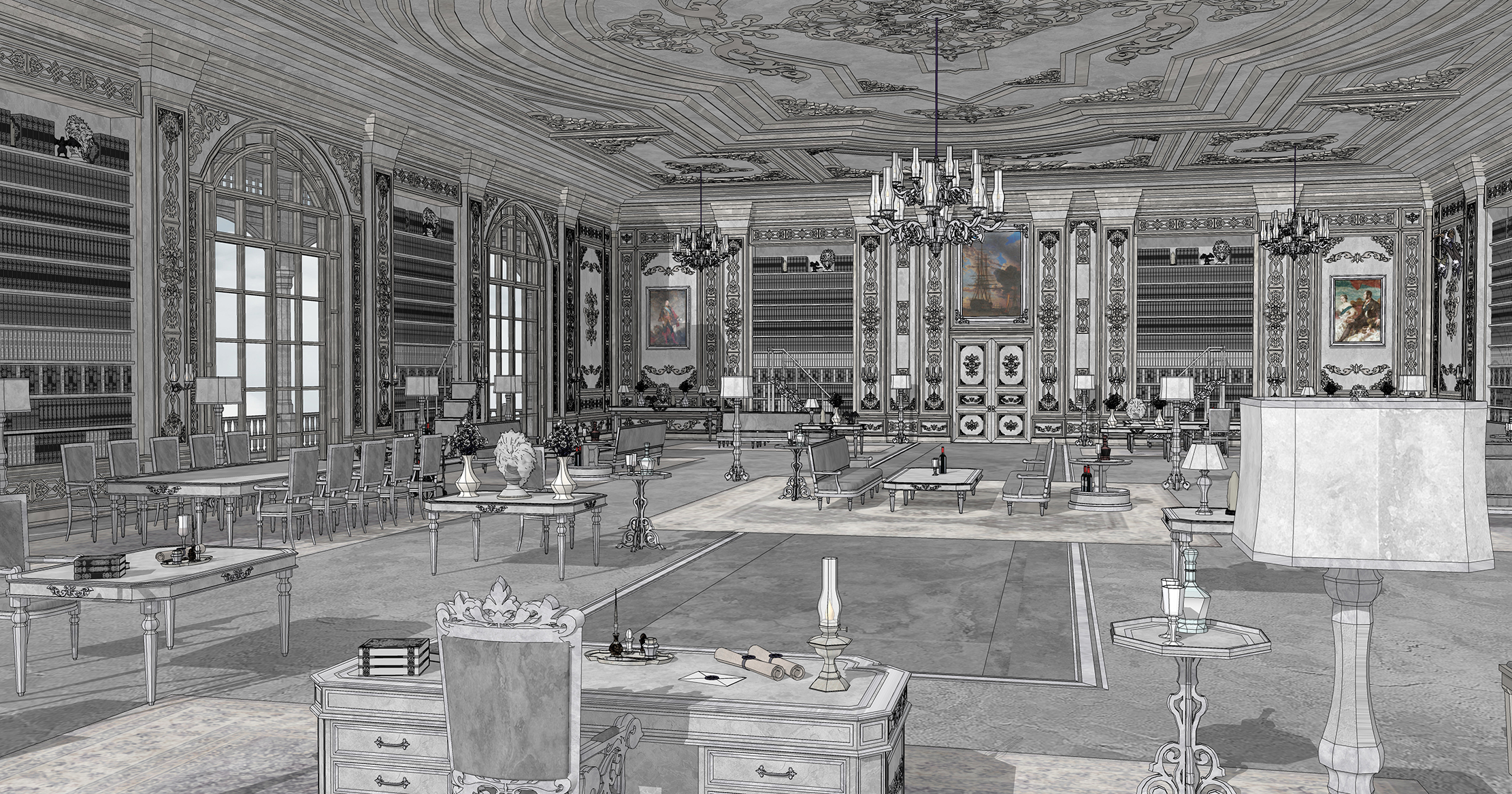 귀족 집무실 폐허Ruins of the nobleman's office-3 귀족 집무실 폐허Ruins of the nobleman's office-3