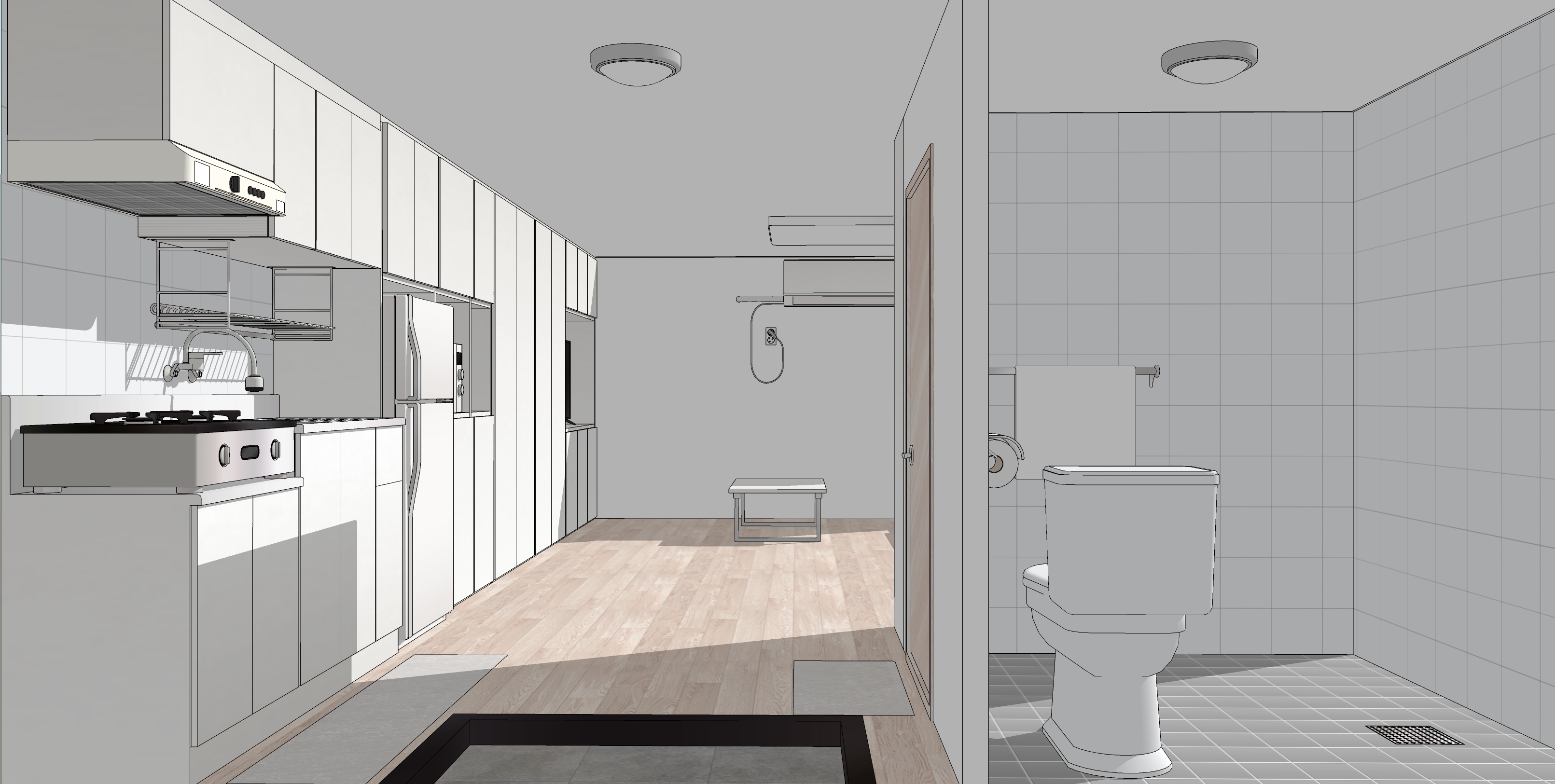 지하원룸Basement One Room-5