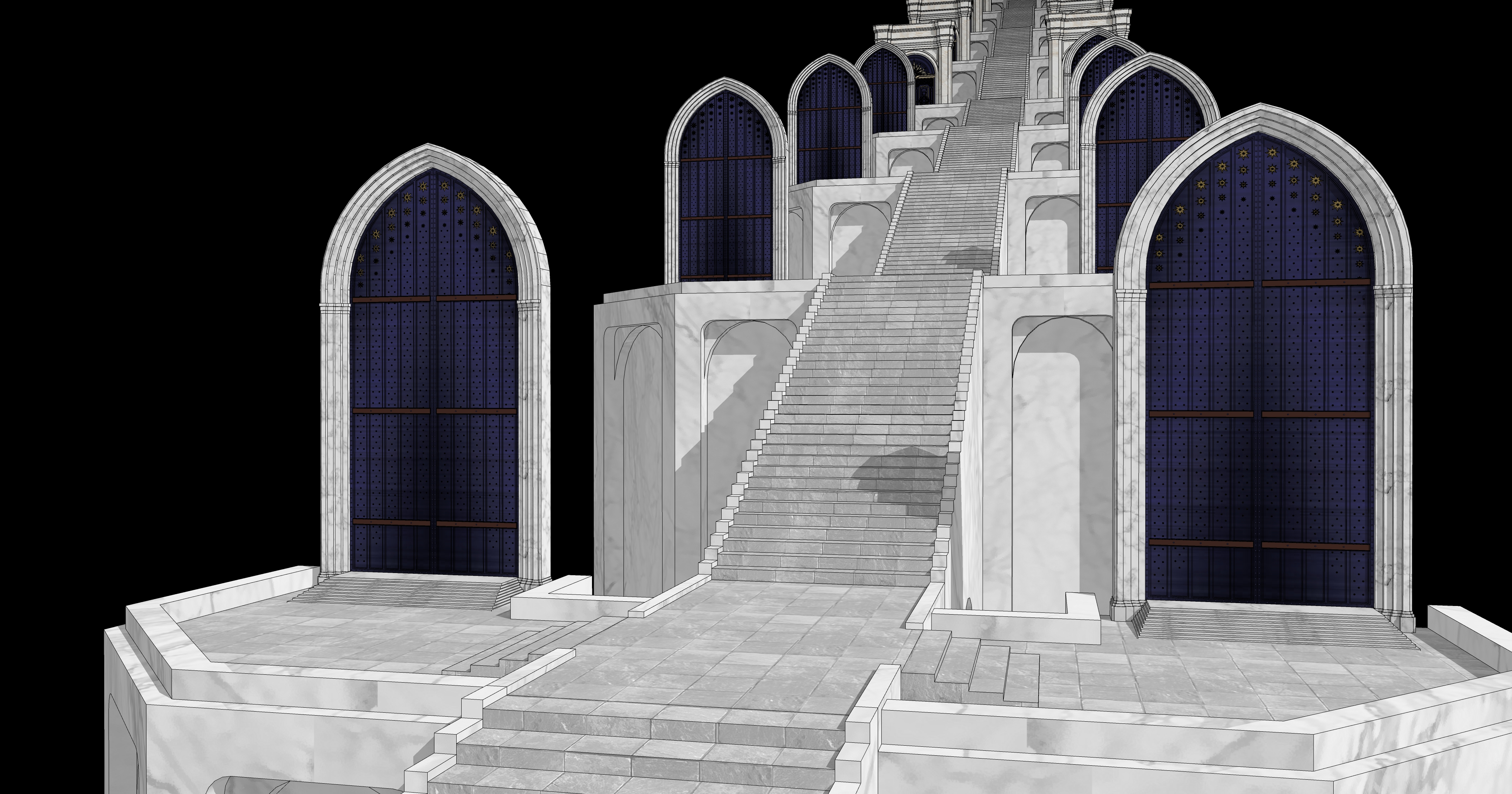 계단식 차원문Stepped Dimension Gate-4 계단식 차원문Stepped Dimension Gate-4