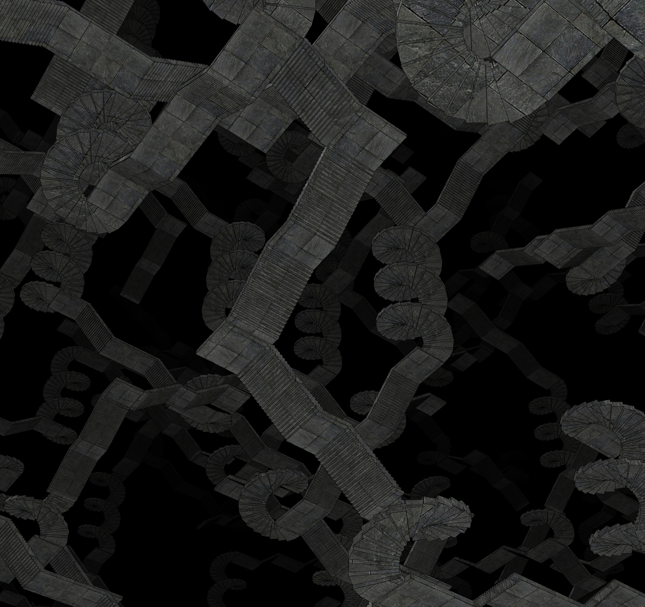 Infinite Stairs Ruins-3