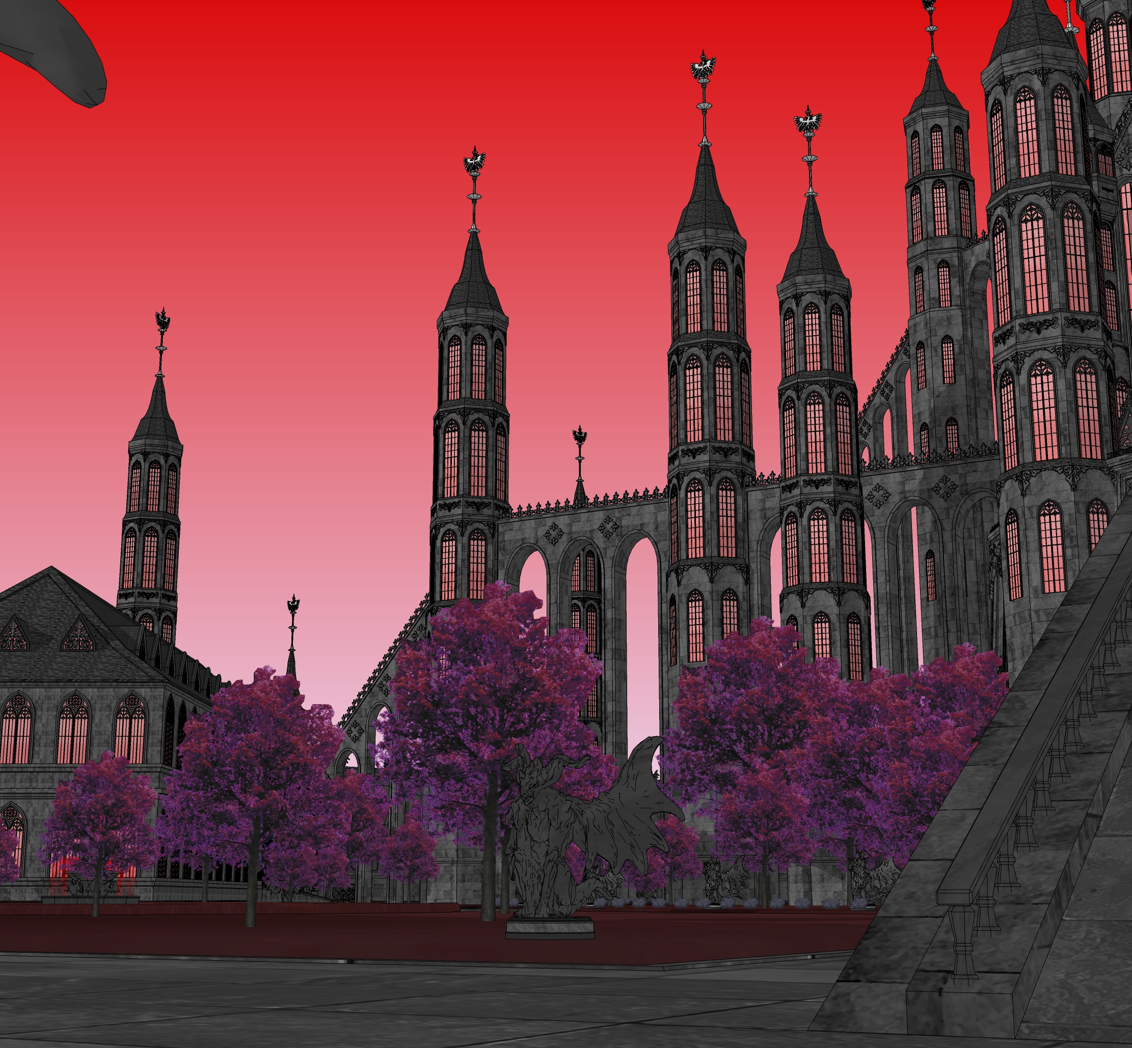 판타지 검은 성fantasy dark castle-9