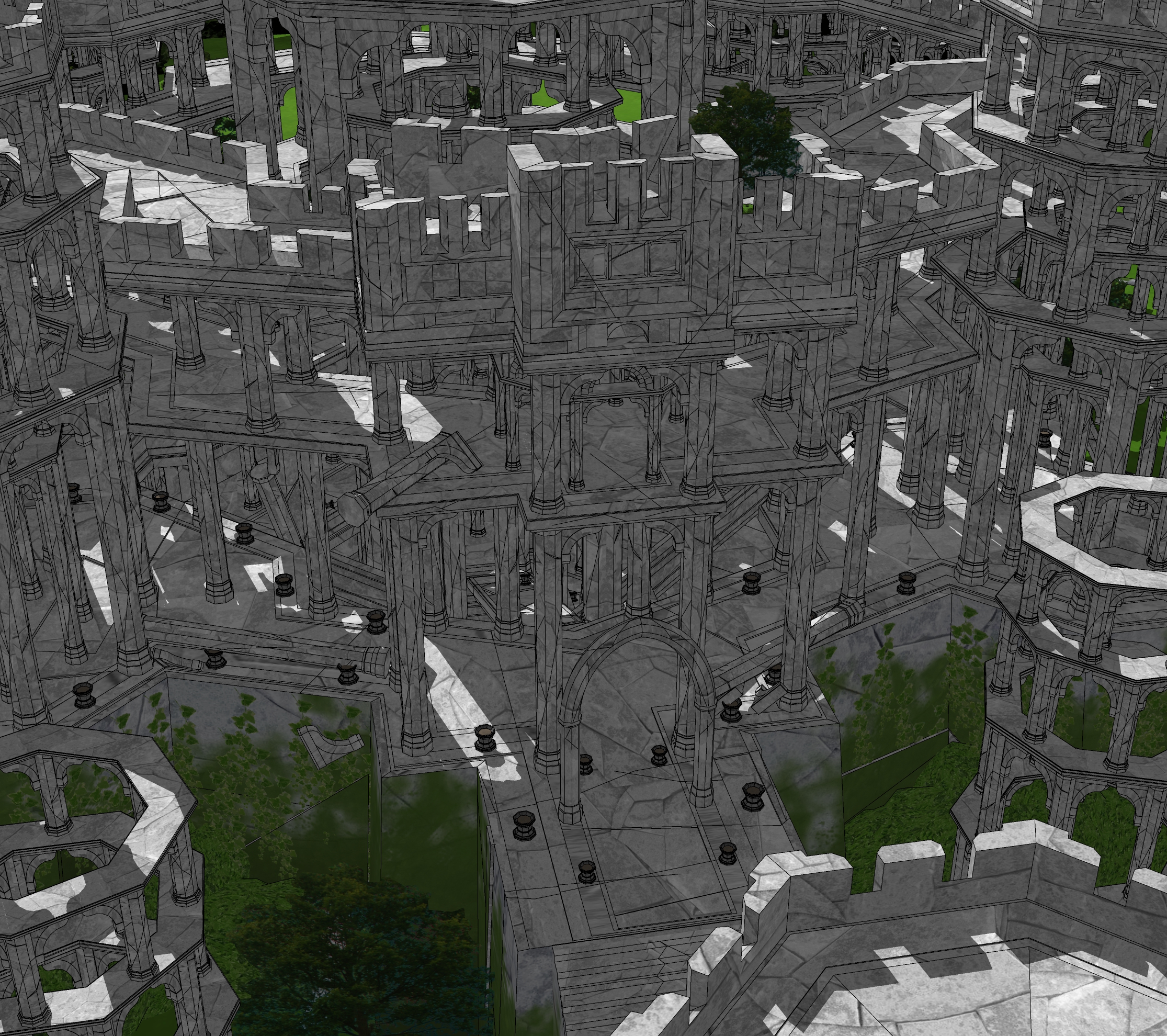 대형 유적 폐허2-11