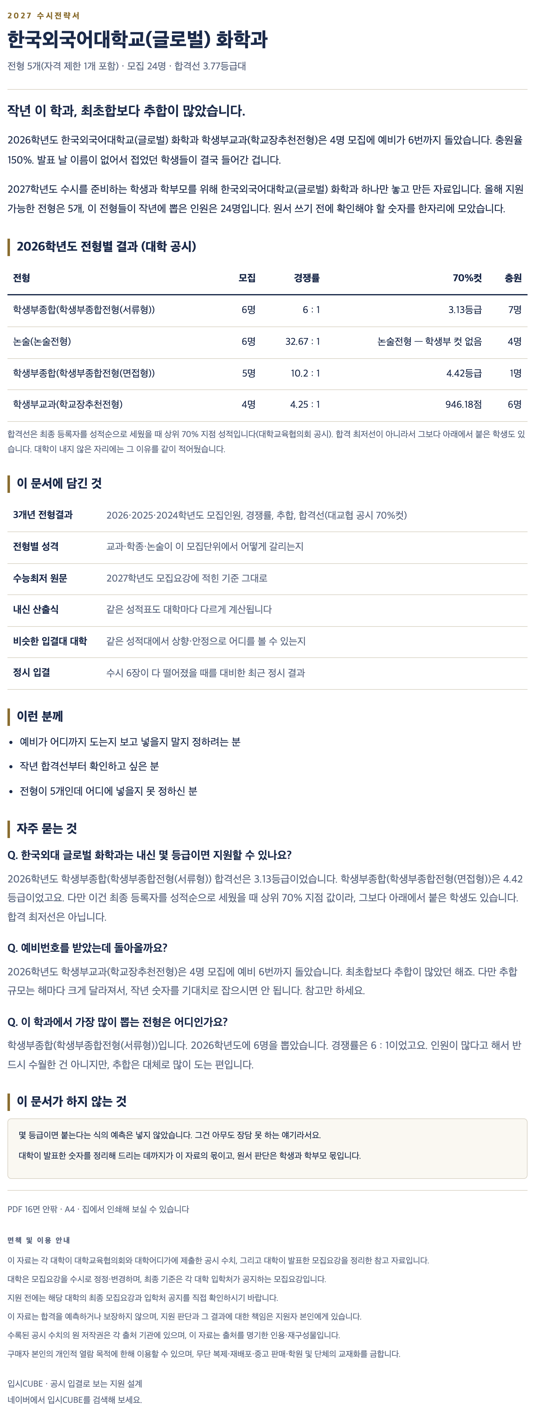 한국외대 글로벌_화학과_상세 한국외대 글로벌_화학과_상세