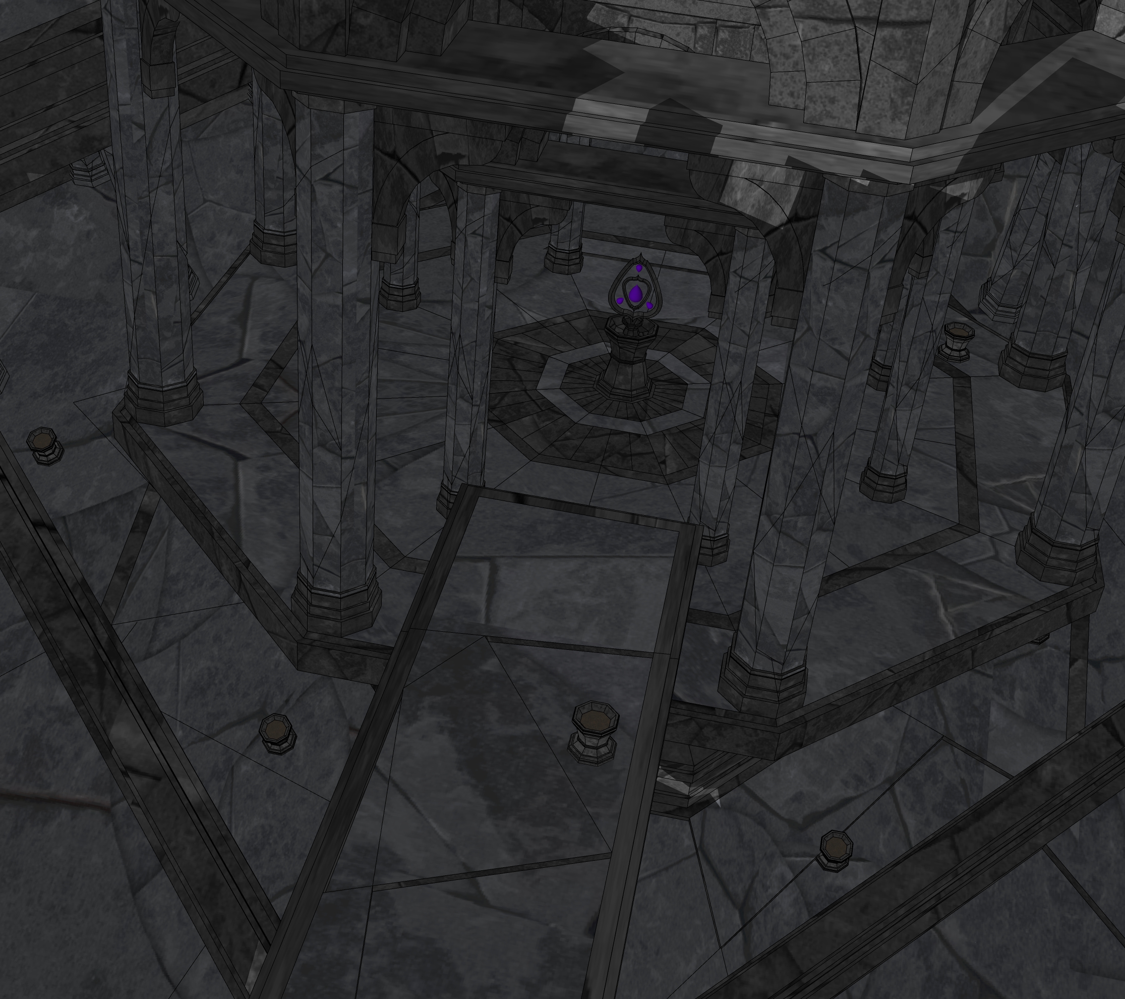 물가 유적 폐허-4