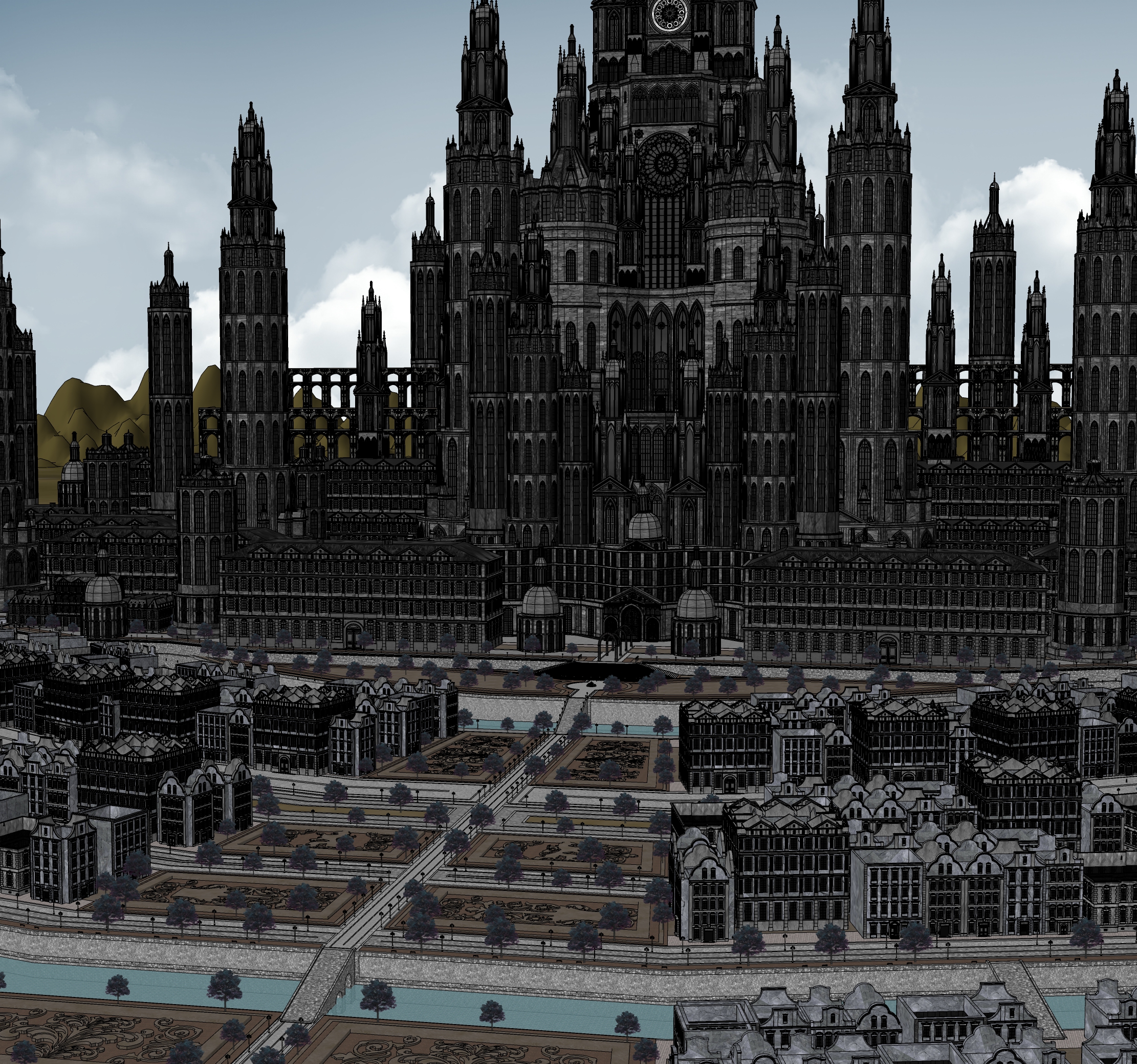 Wizard's City Castle Version Ruins_마탑도시 성 폐허버전-1-3