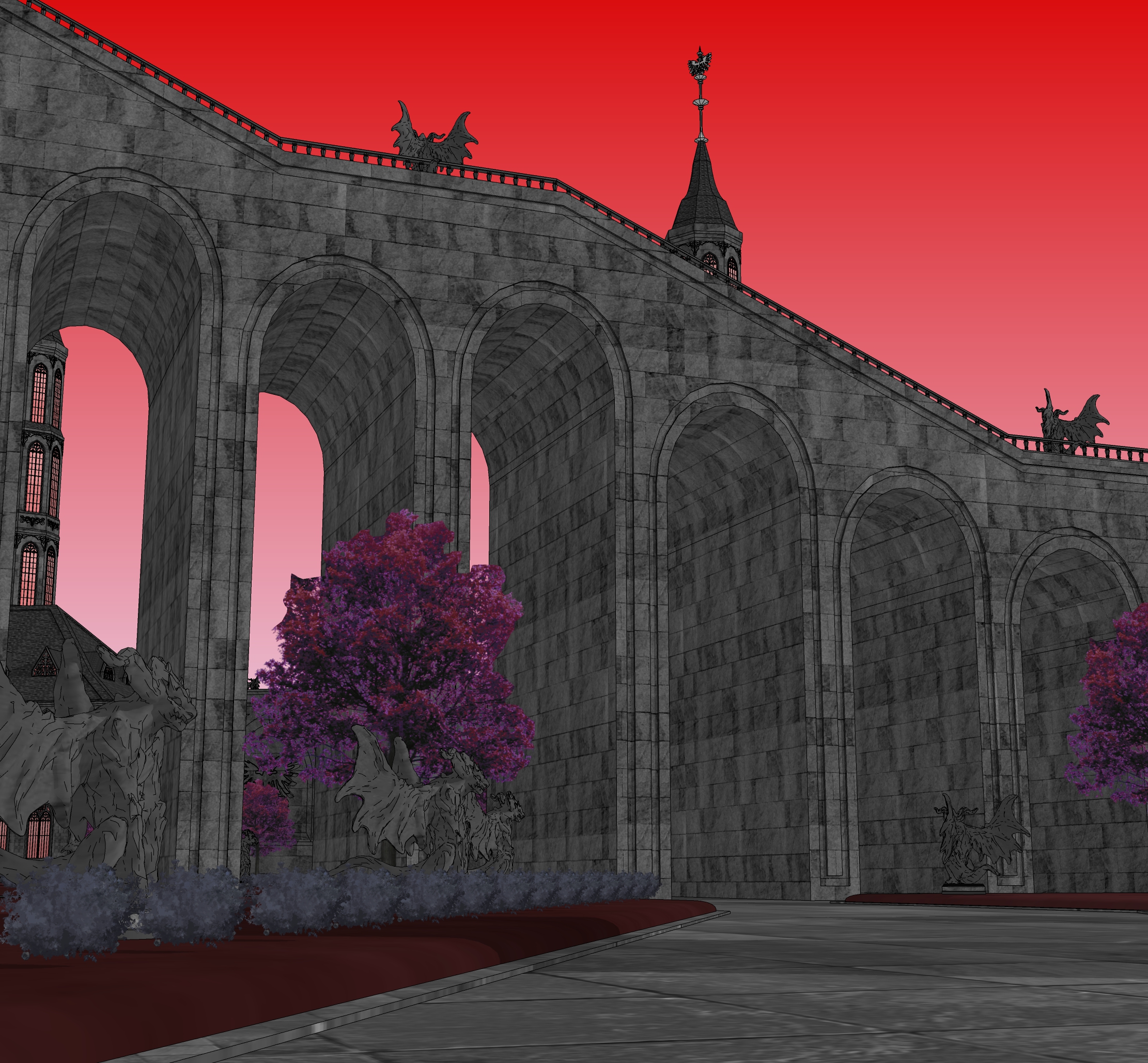 판타지 검은 성fantasy dark castle-8