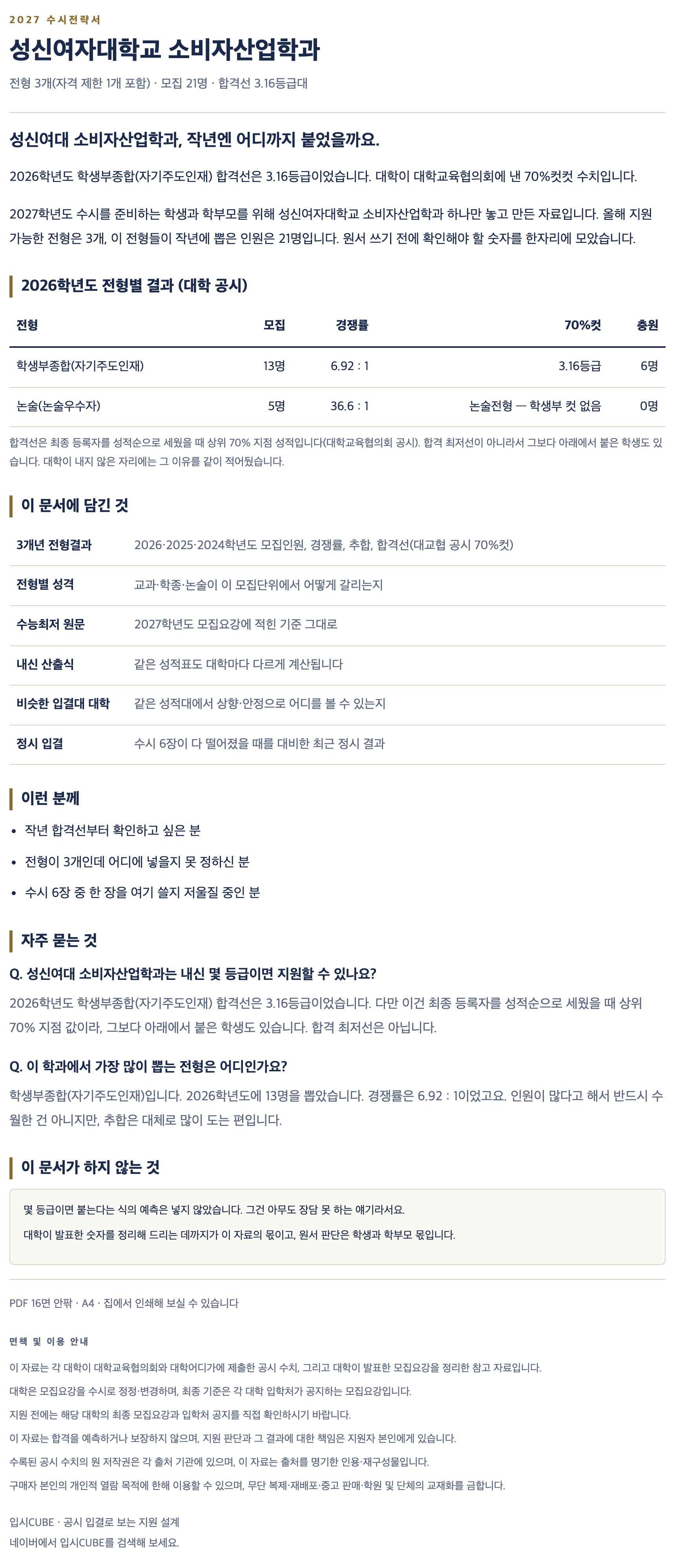성신여대_소비자산업학과_상세 성신여대_소비자산업학과_상세