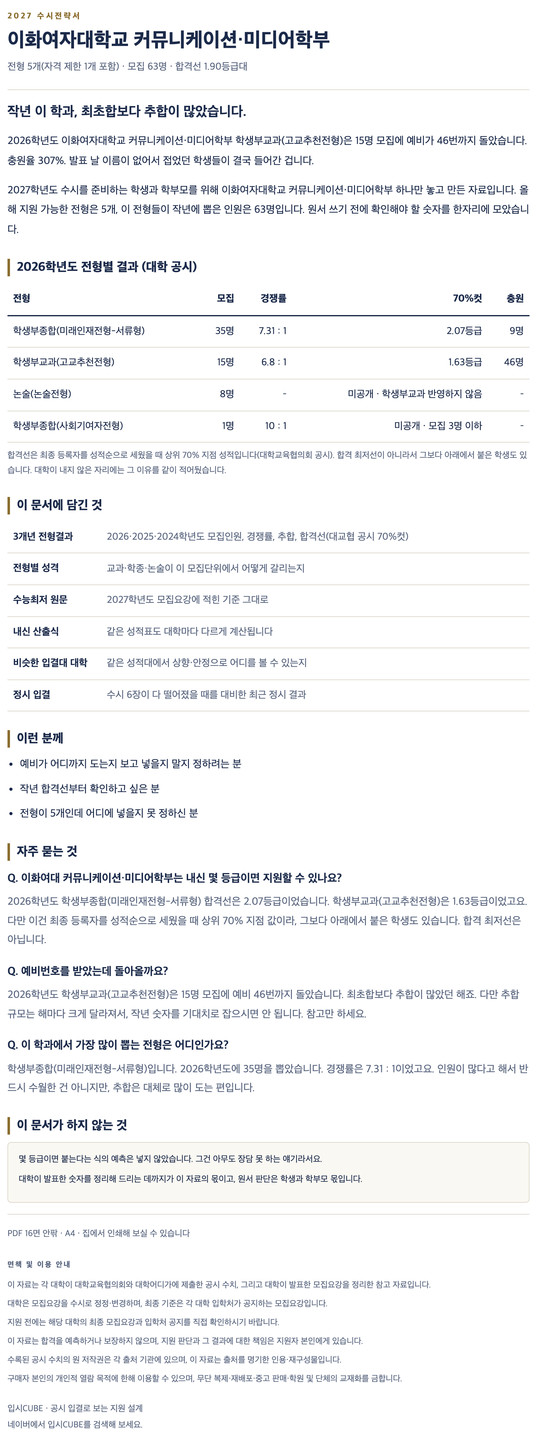 이화여대_커뮤니케이션·미디어학부_상세