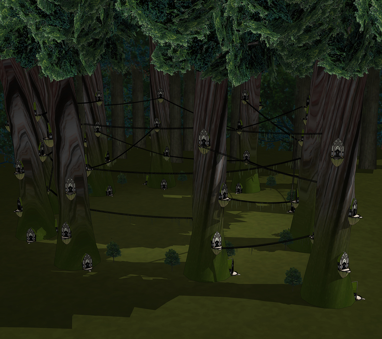 엘프 나무 마을2-6 엘프 나무 마을2-6