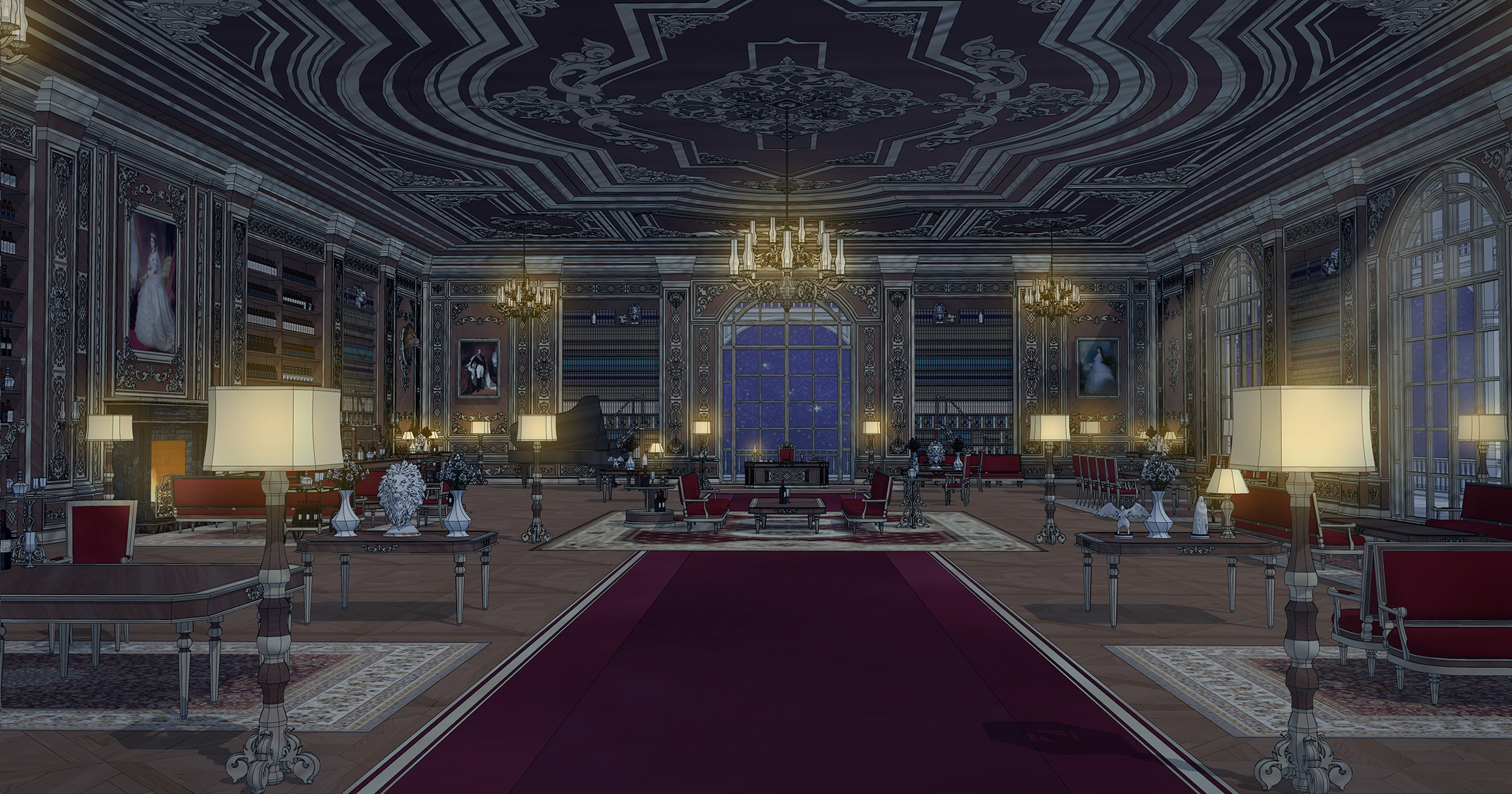 제2왕자 집무실Second Prince's Office-18밤보정 제2왕자 집무실Second Prince's Office-18밤보정