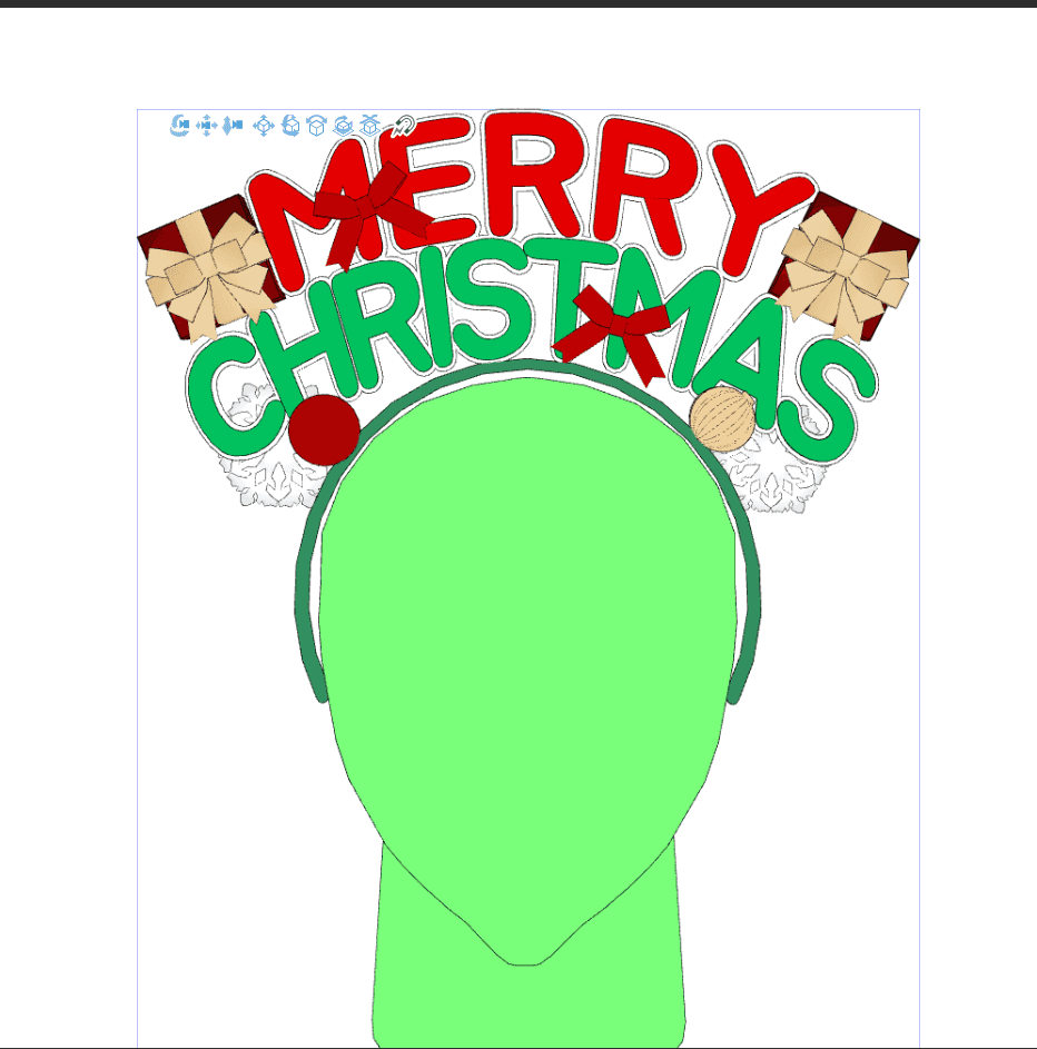 메리 크리스마스 머리장식 메리 크리스마스 머리장식