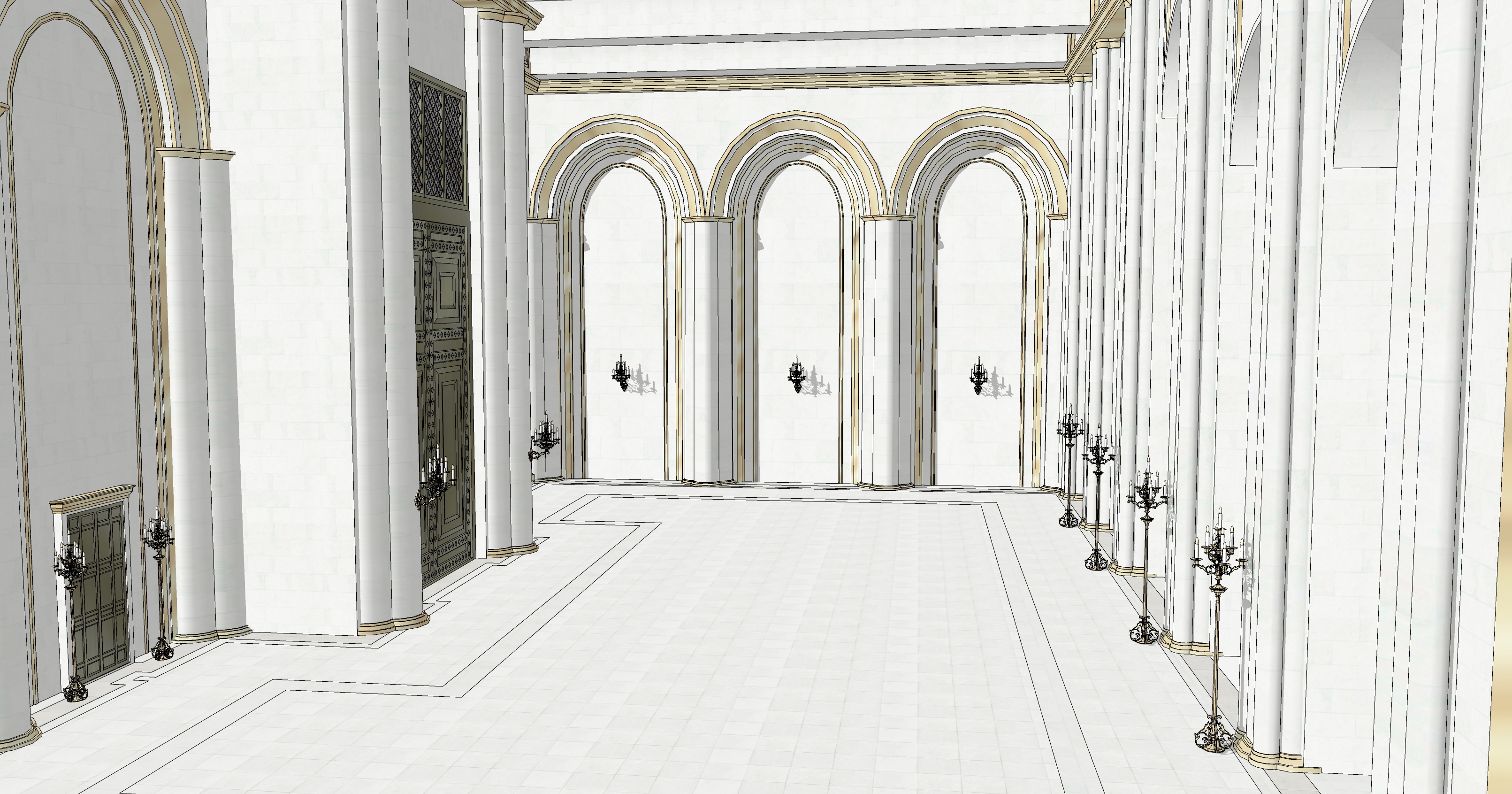 신전 실내 Temple interior-8