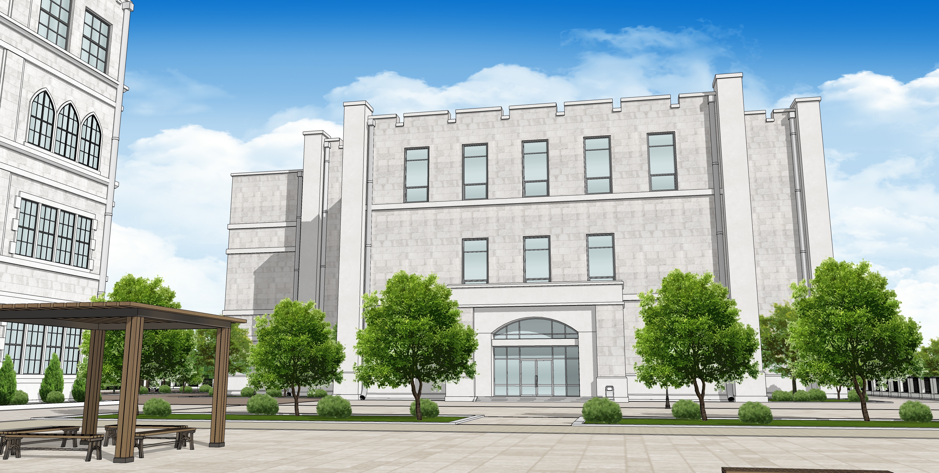 학교 서양풍학교 Western-style school-8 학교 서양풍학교 Western-style school-8