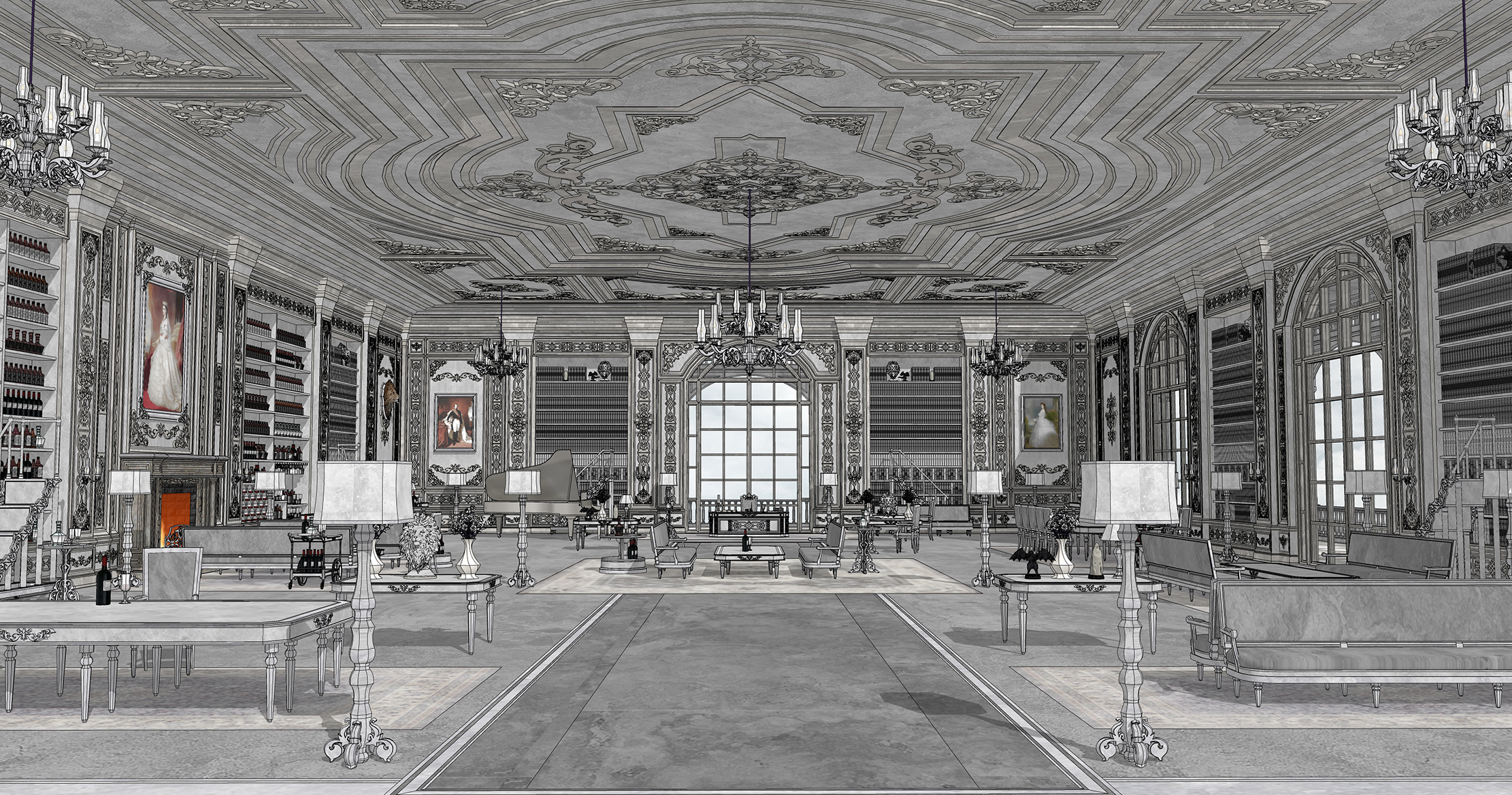 귀족 집무실 폐허Ruins of the nobleman's office-1 귀족 집무실 폐허Ruins of the nobleman's office-1