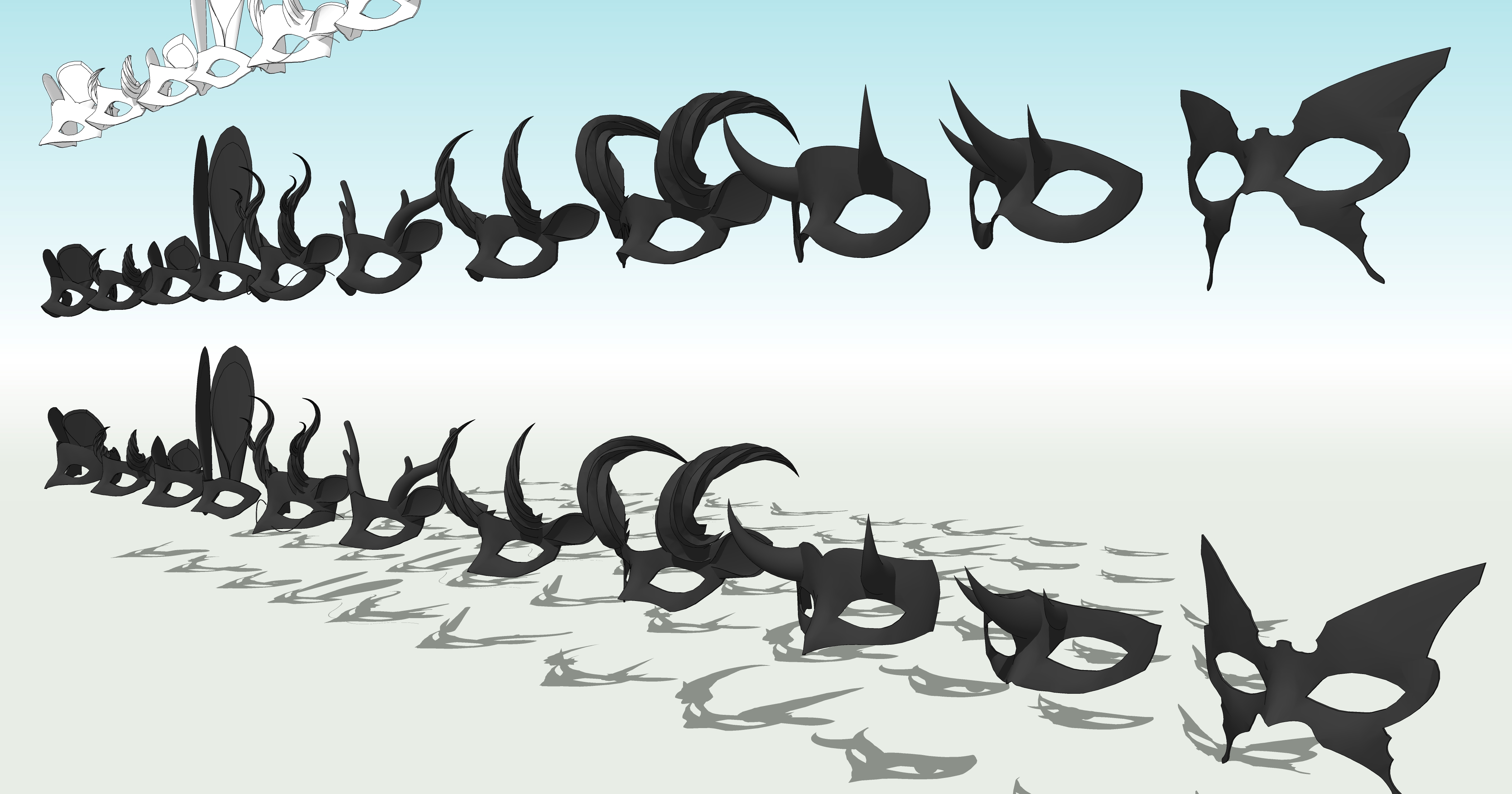 흑백가면Black and white mask-1