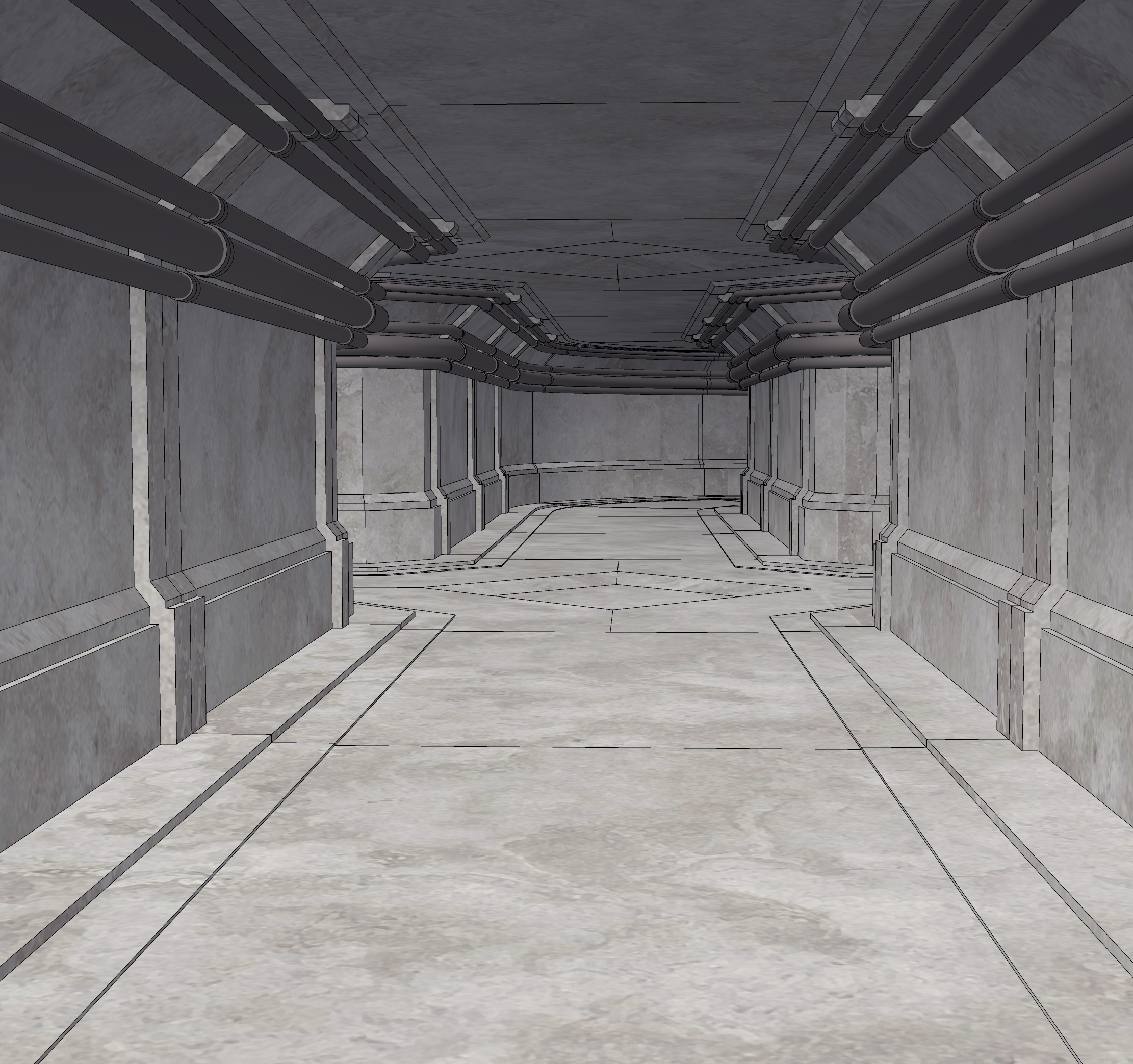 지하복도-underground hallway-1보정