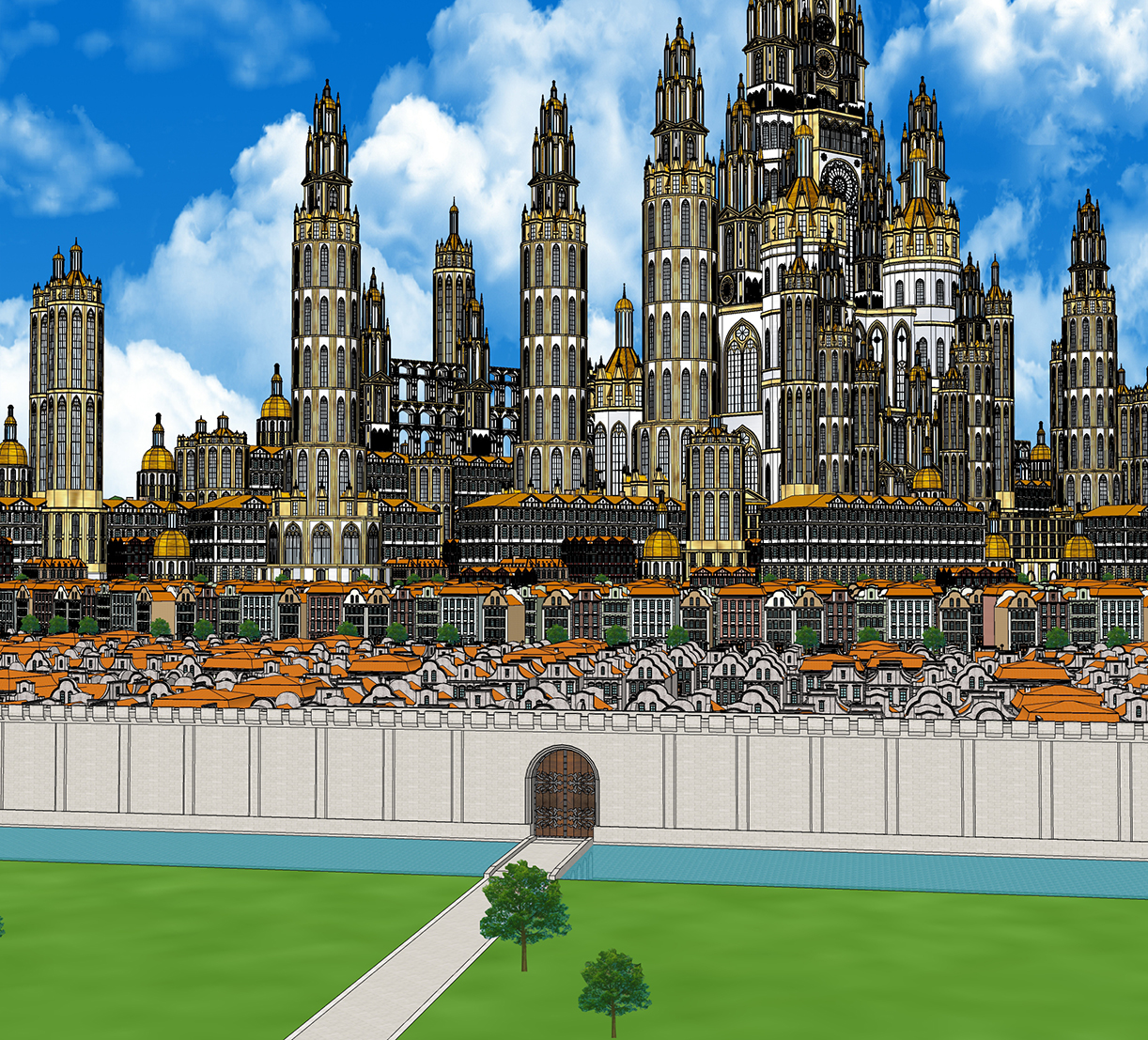 Wizard City Castle version_마탑도시 성 버전-8