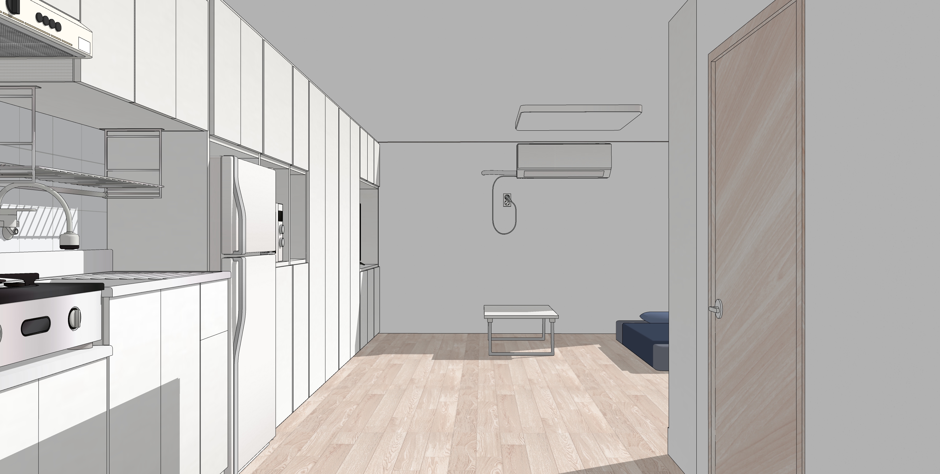 지하원룸Basement One Room-4