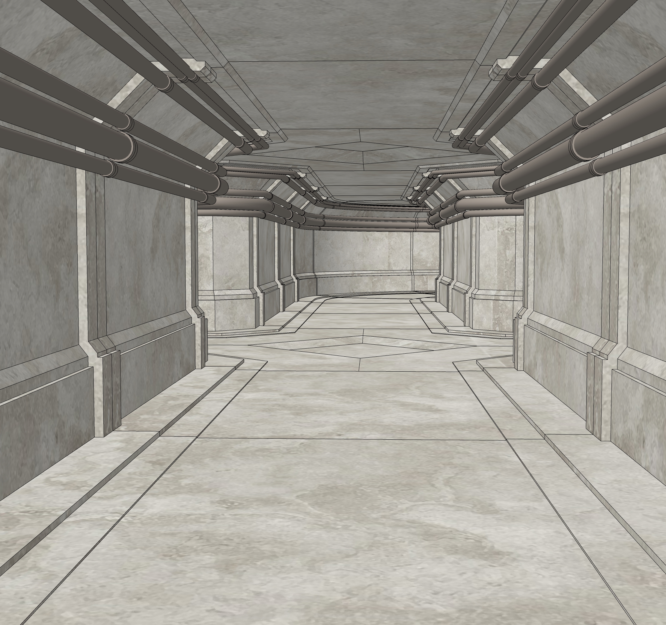 지하복도-underground hallway-1