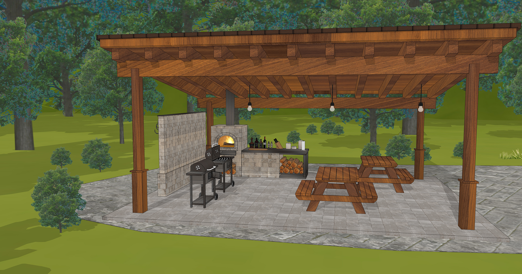 호수 별장 나무버젼 Lake Cottage Wooden Version-2 호수 별장 나무버젼 Lake Cottage Wooden Version-2