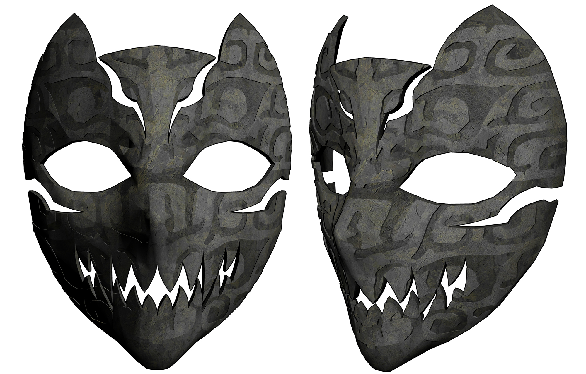 동양풍 가면 Oriental style mask B-12-3 동양풍 가면 Oriental style mask B-12-3